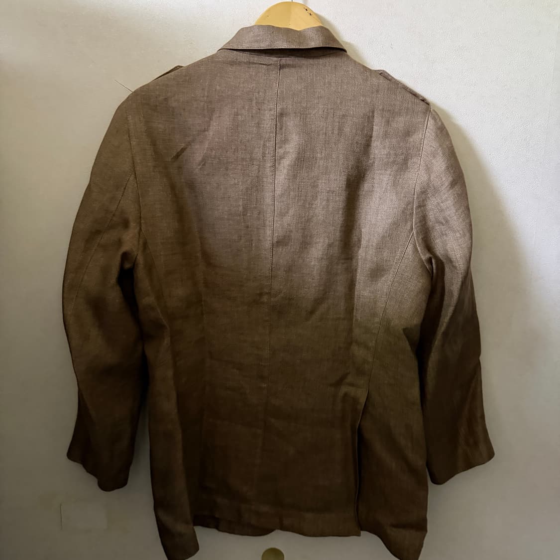 브루넬로 쿠치넬리 린넨 견장 셔츠 자켓 46 (95) 상품이미지5