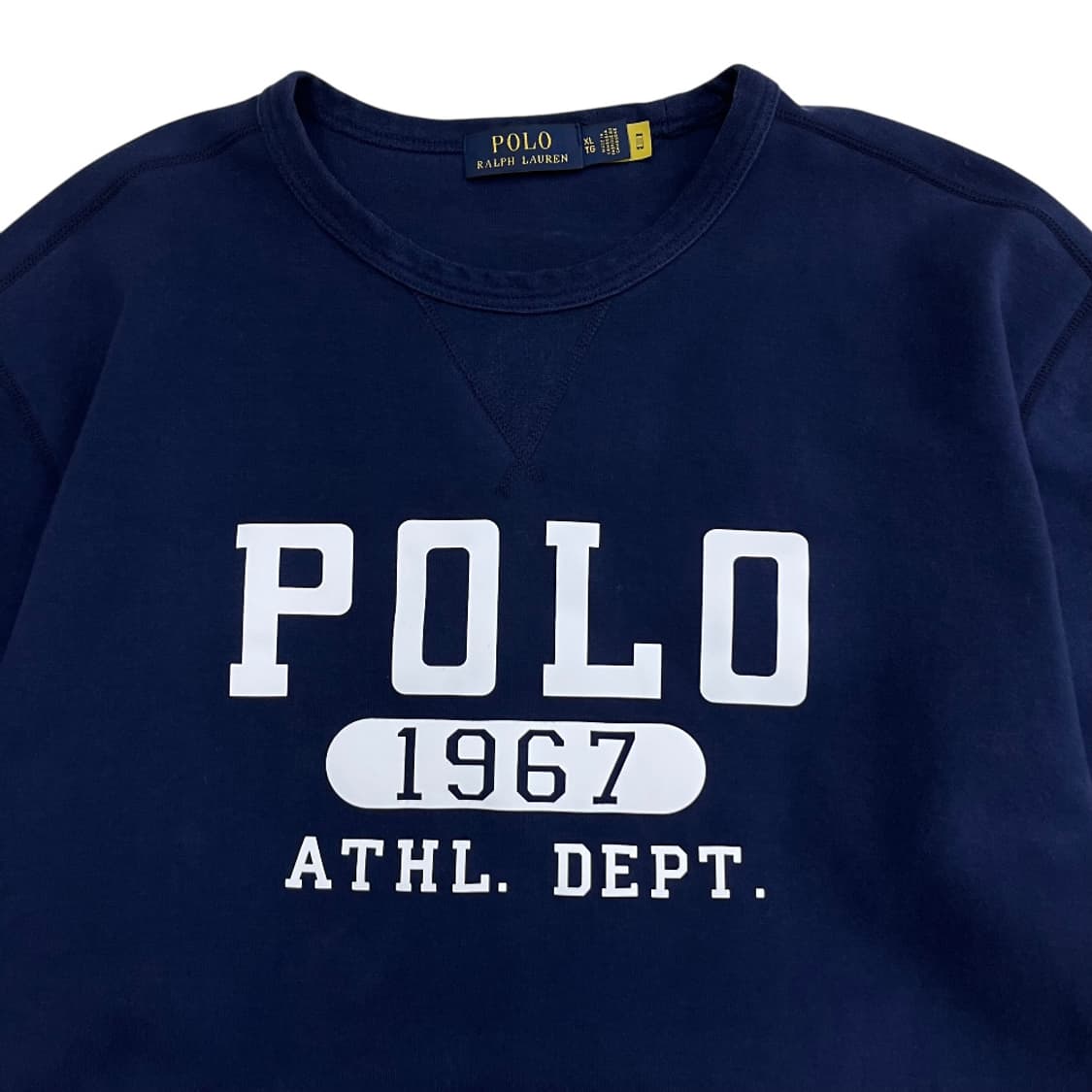 폴로 랄프로렌 센터로고 네이비 맨투맨 XL 상품이미지4