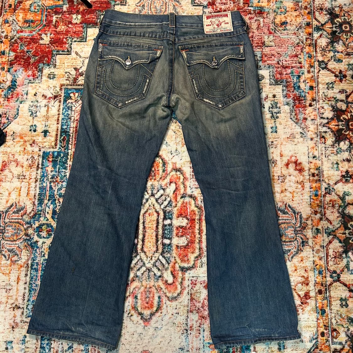 [34] 트루릴리전 빌리 부츠컷 데님팬츠 상품이미지2