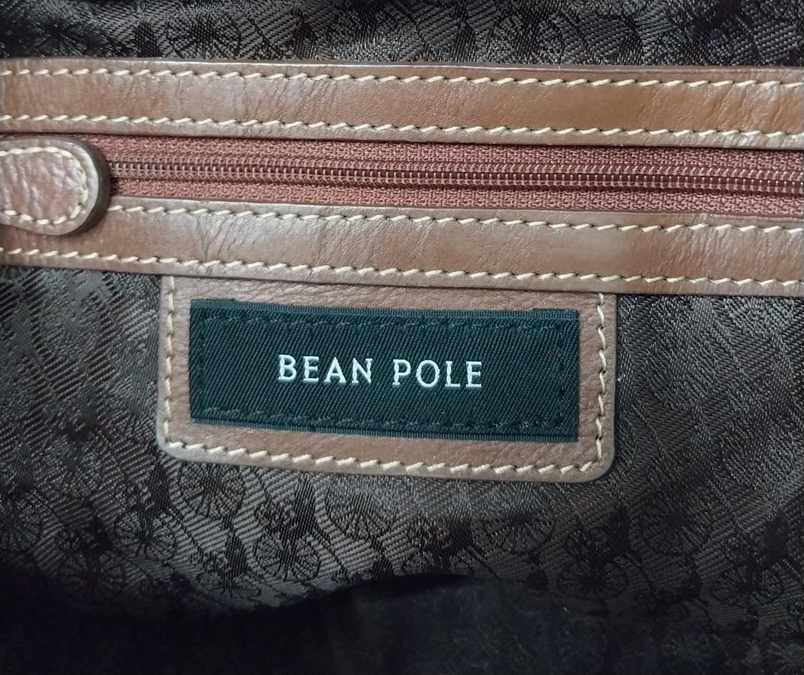 빈폴 체크 소가죽 버킷백  상품이미지7