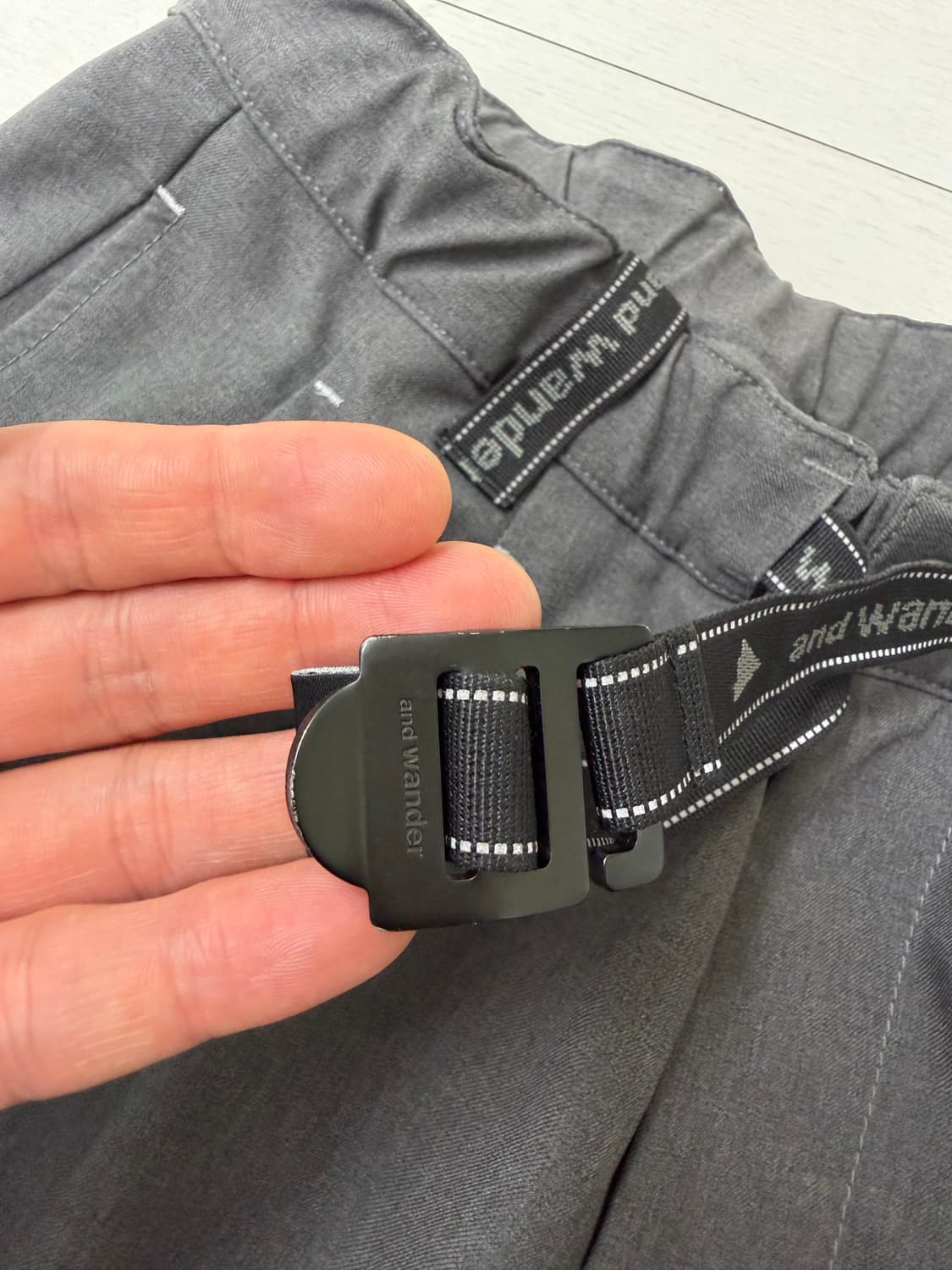 앤드원더 PE  팬츠 바지 XL 사이즈 일본 제작 상품이에요  베트남이나 상품이미지3