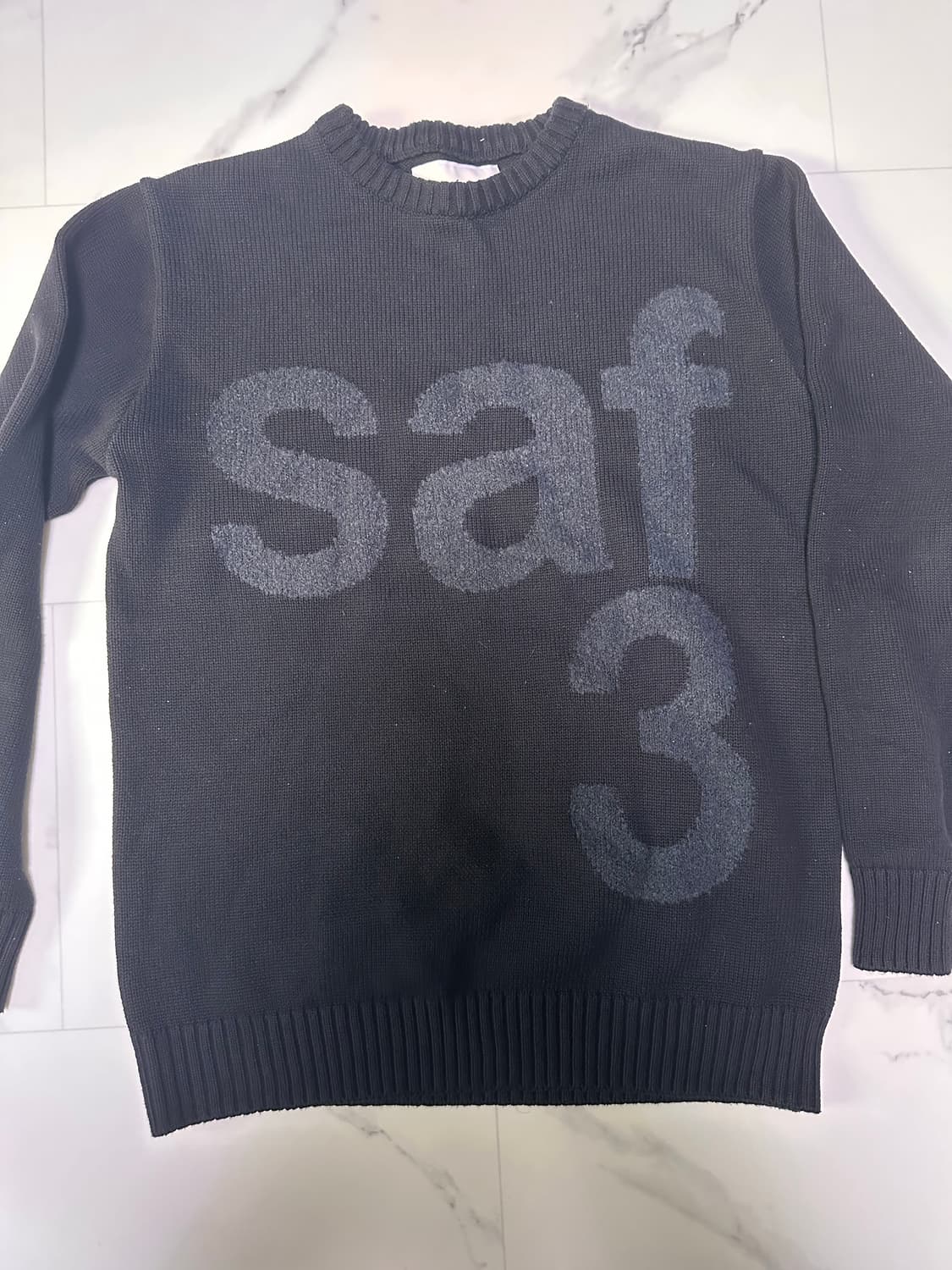 [2] 사파리스팟 니트 블랙 상품이미지1