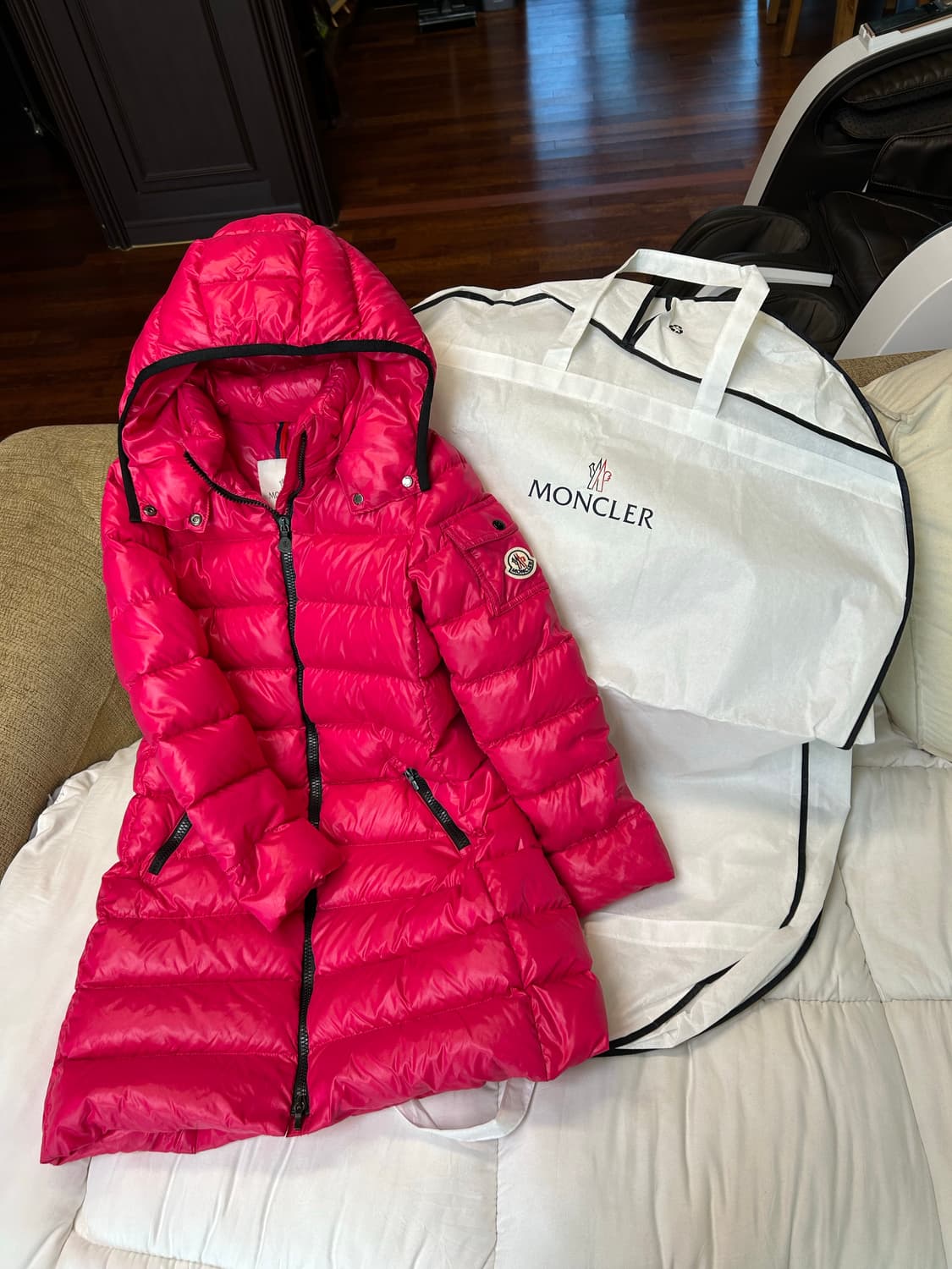 몽클레어 키즈 모카 롱패딩(10세/140) 상품이미지4