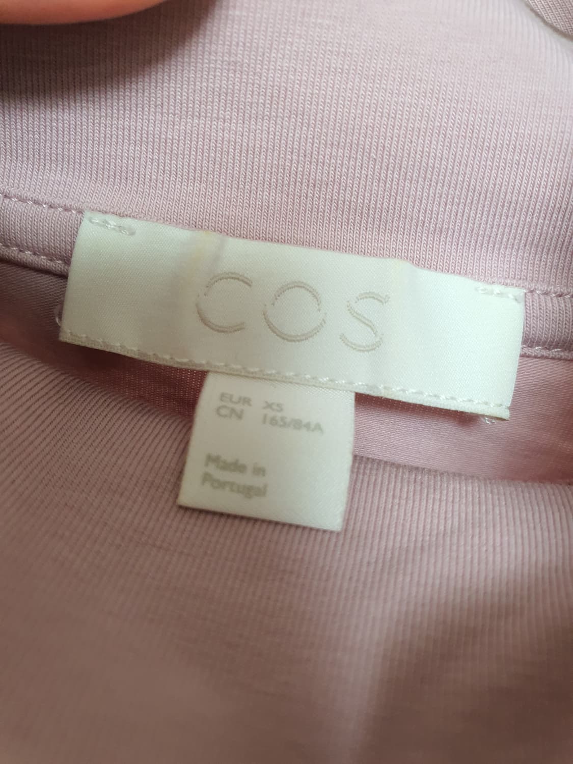 cos 코스 롤넥 썸홀 티셔츠 새상품 상품이미지4