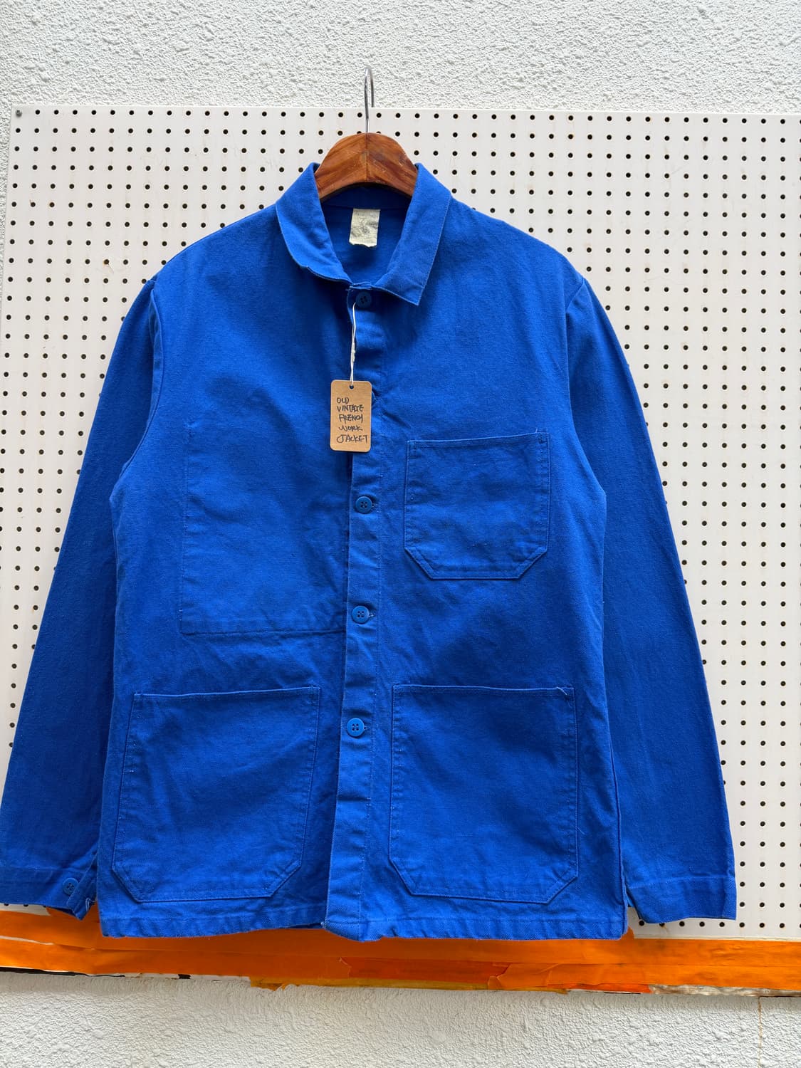 OLD MODEL VINTAGE WASHED 올드모델 프렌치워크자켓 상품이미지5