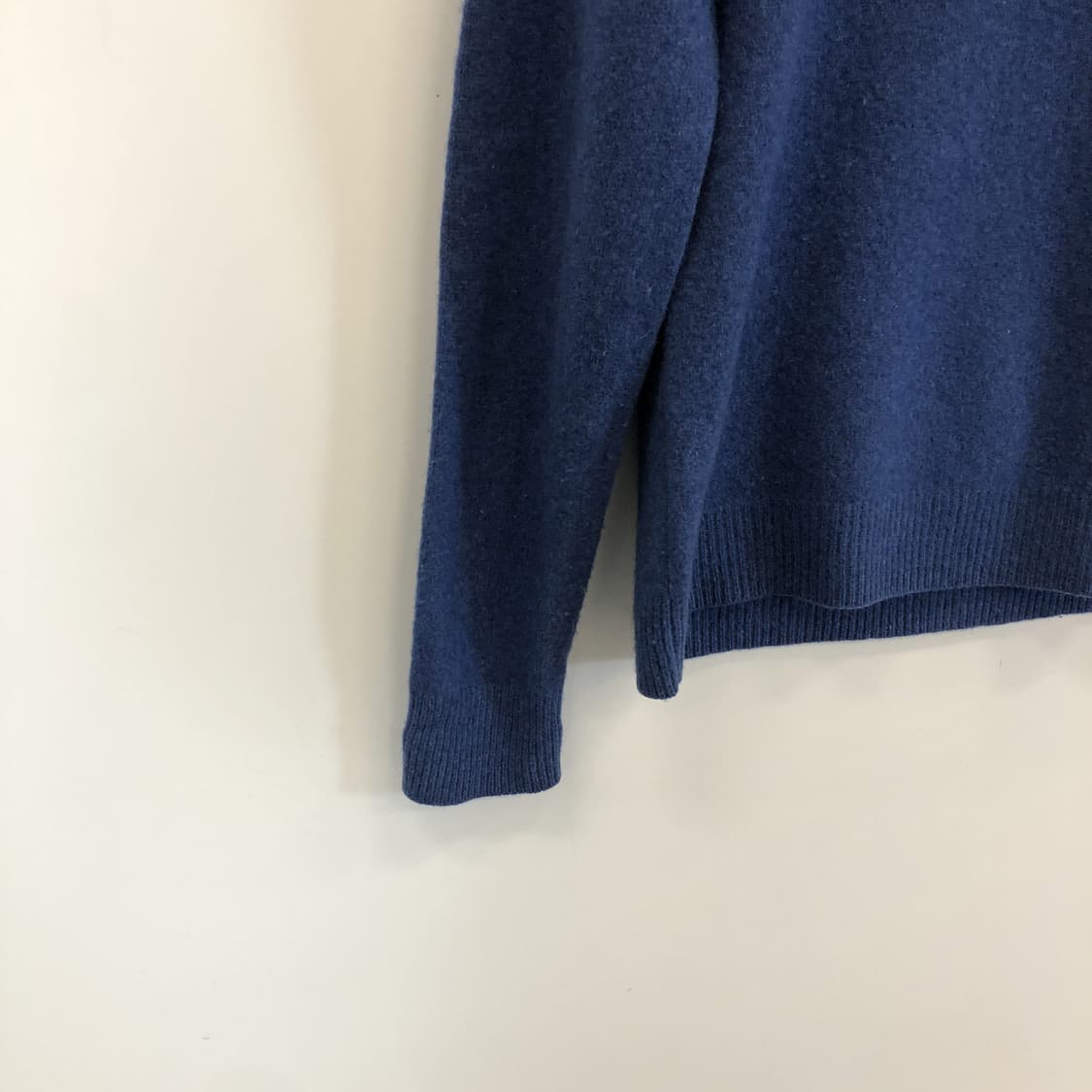 라코스테 JPN 울 100% 블루니트 여성 66  상품이미지3