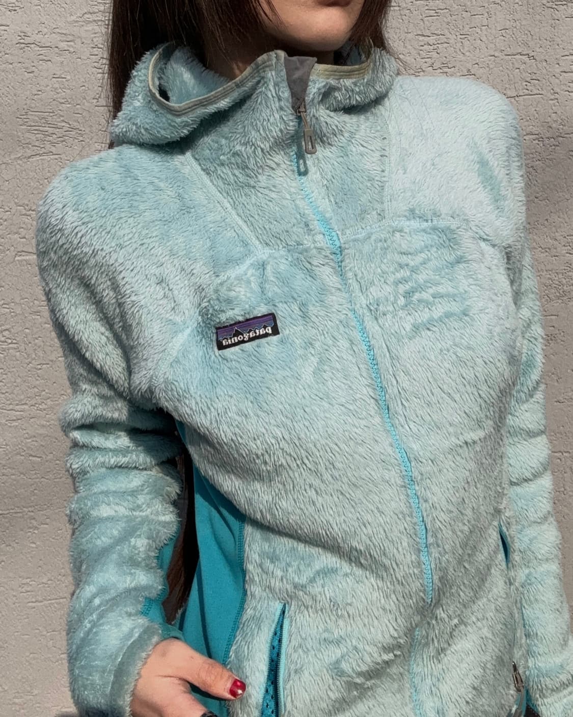 90s vintage Patagonia full zip fleece jk 상품이미지3