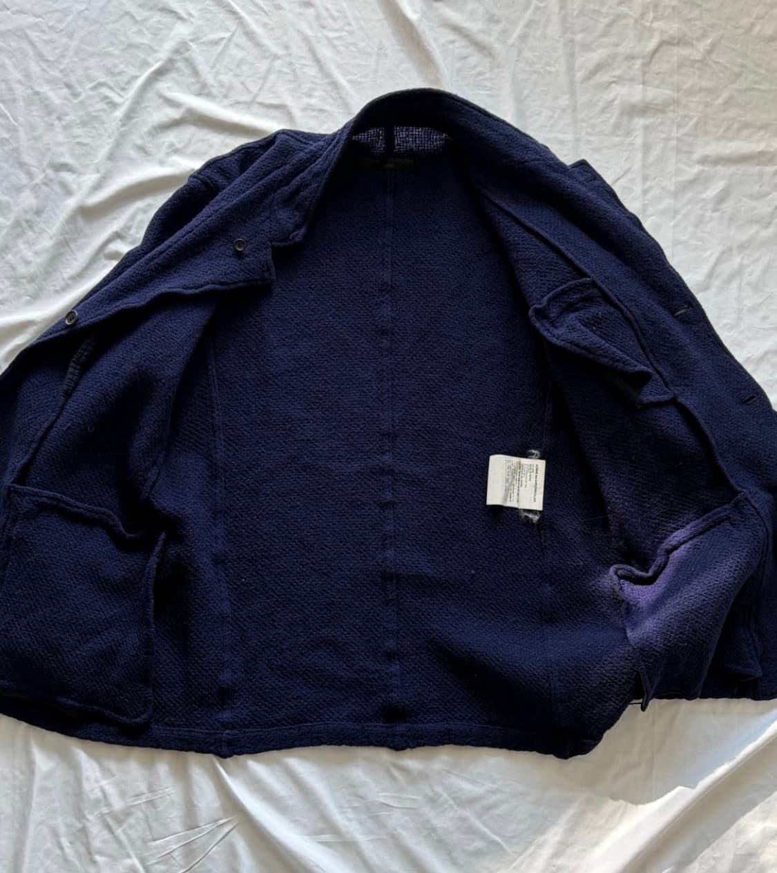 꼼데가르송 옴므 측융 울자켓,AD2002 상품이미지4