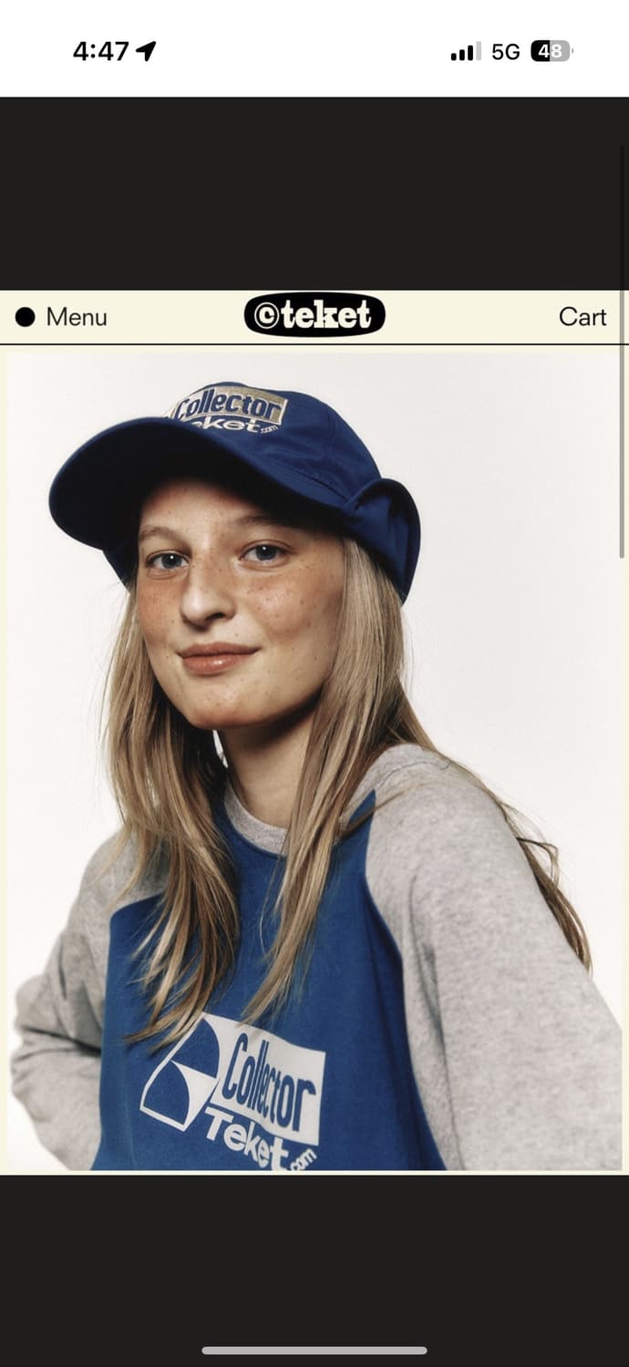 테켓 telet - 나일론 이어플랩캡 ( 빈티지블루 ) 상품이미지4