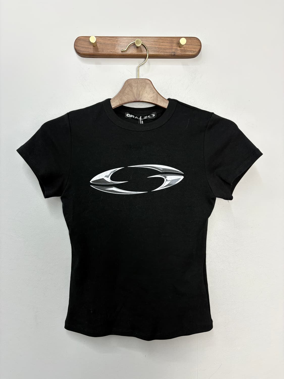 그레일즈 로고 크롭 반팔 티셔츠 A3522 상품이미지2