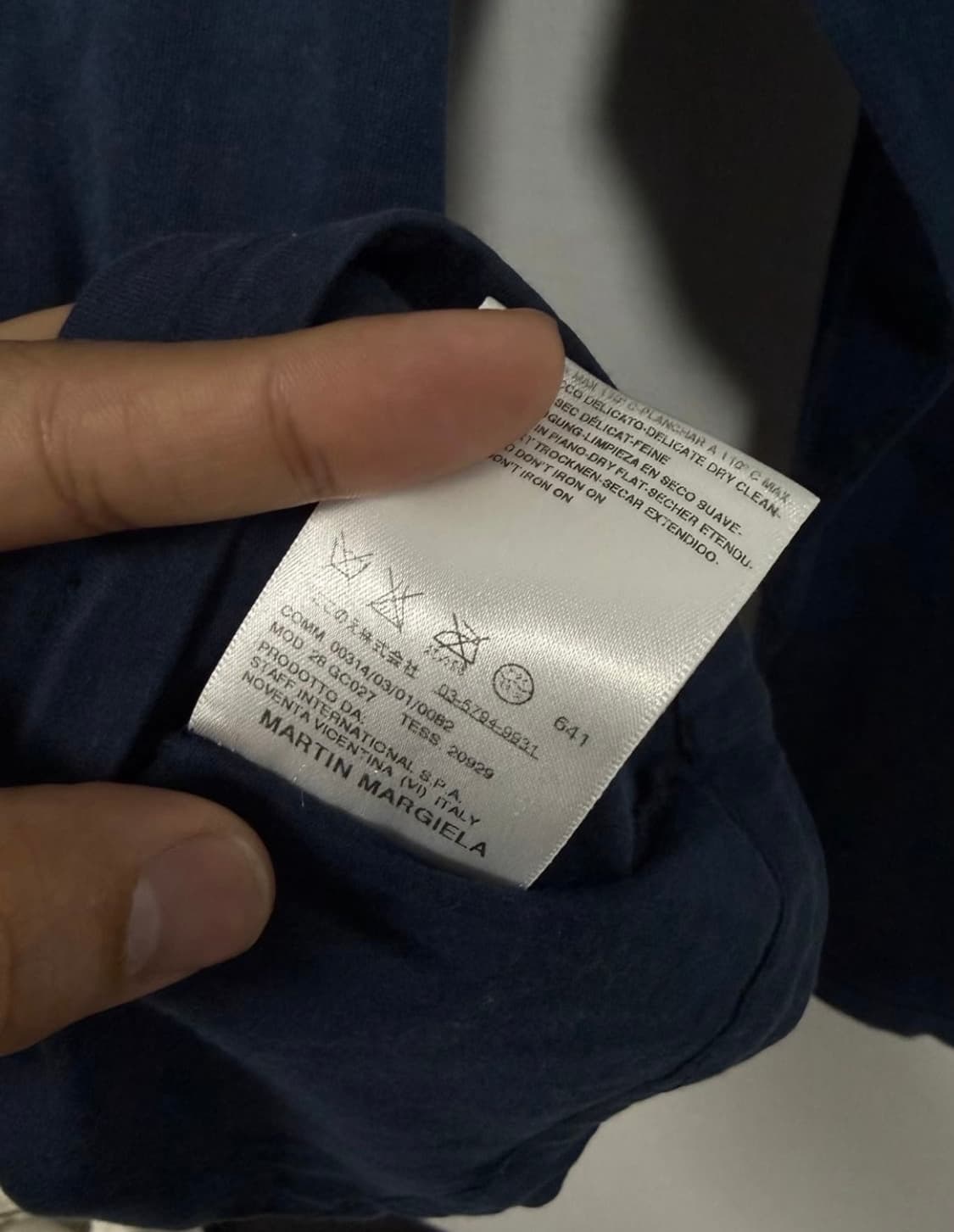 마르지엘라 로우컷 원포켓 폴로 셔츠 상품이미지4