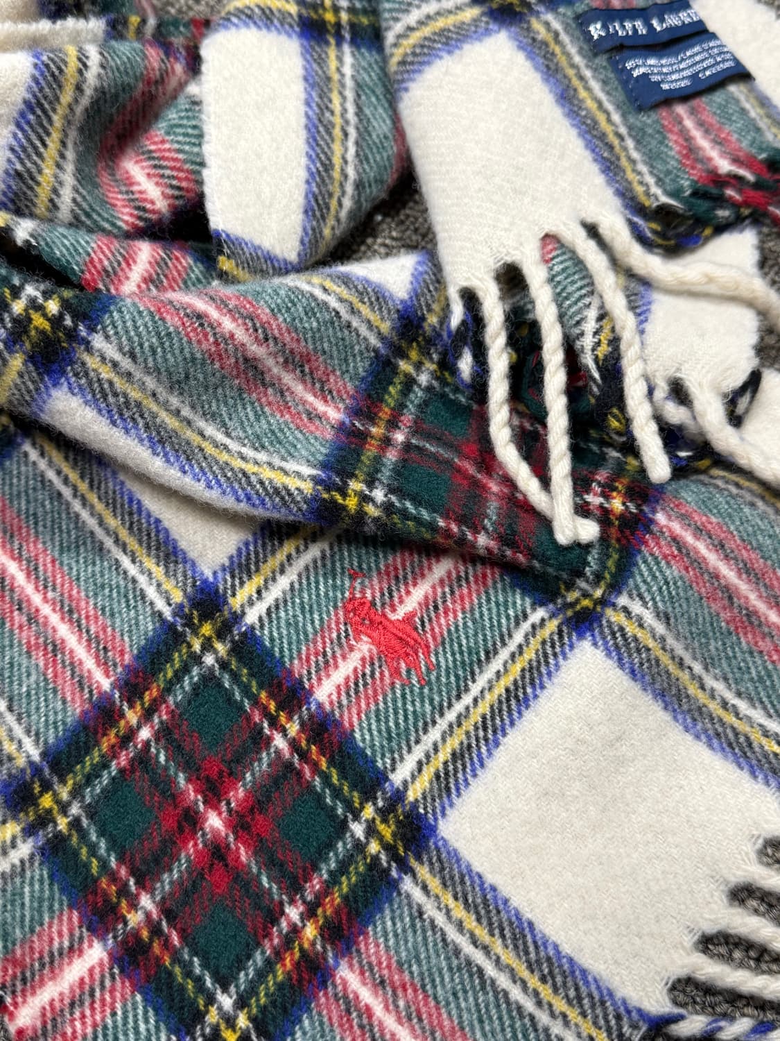 Polo Ralph Lauren 폴로 타탄체크 머플러 상품이미지3