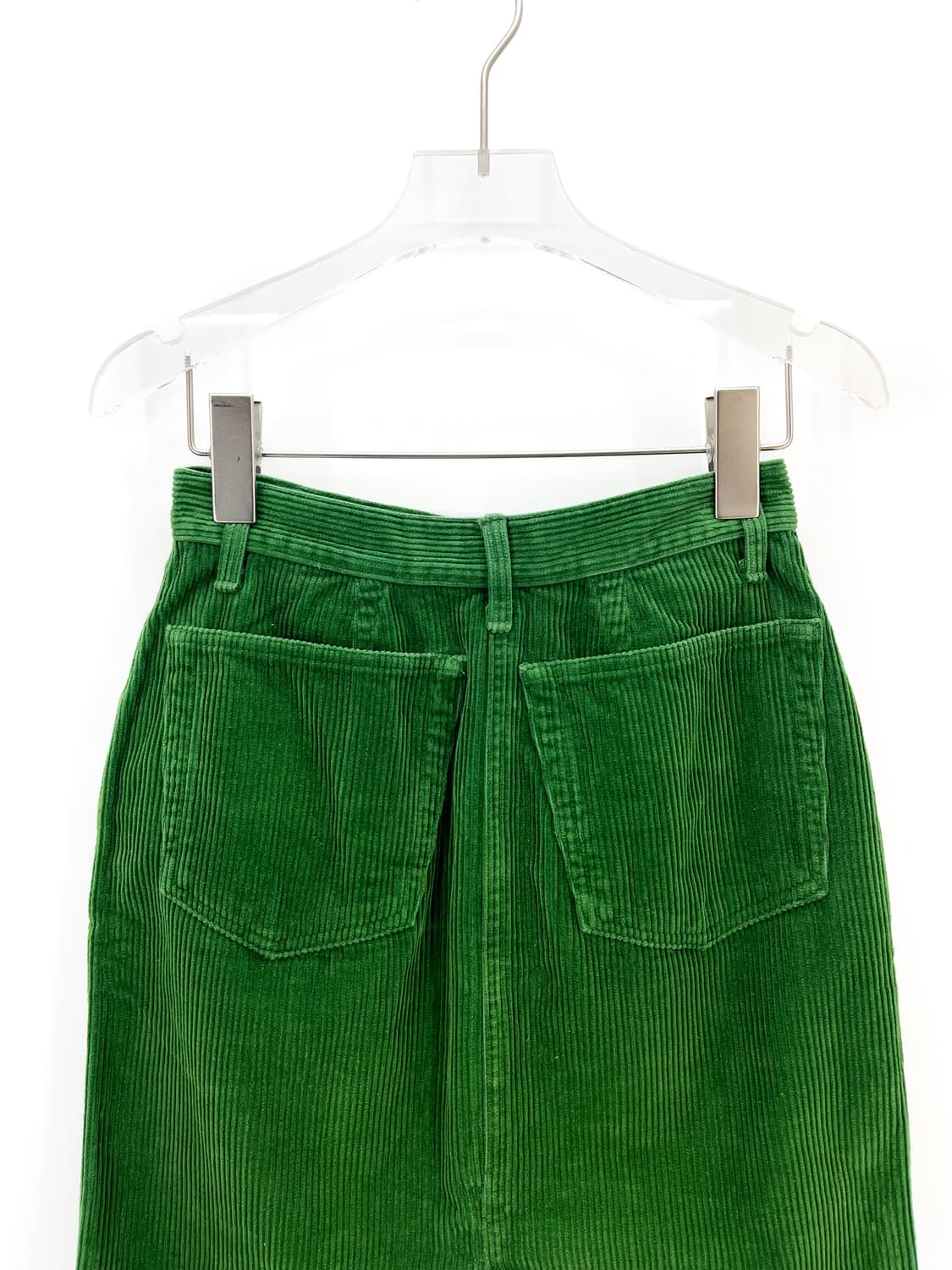 베네통 그린 코듀로이 스커트 상품이미지7