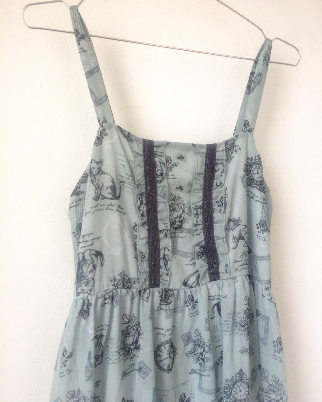 Pattern point sleeveless onepiece 상품이미지4