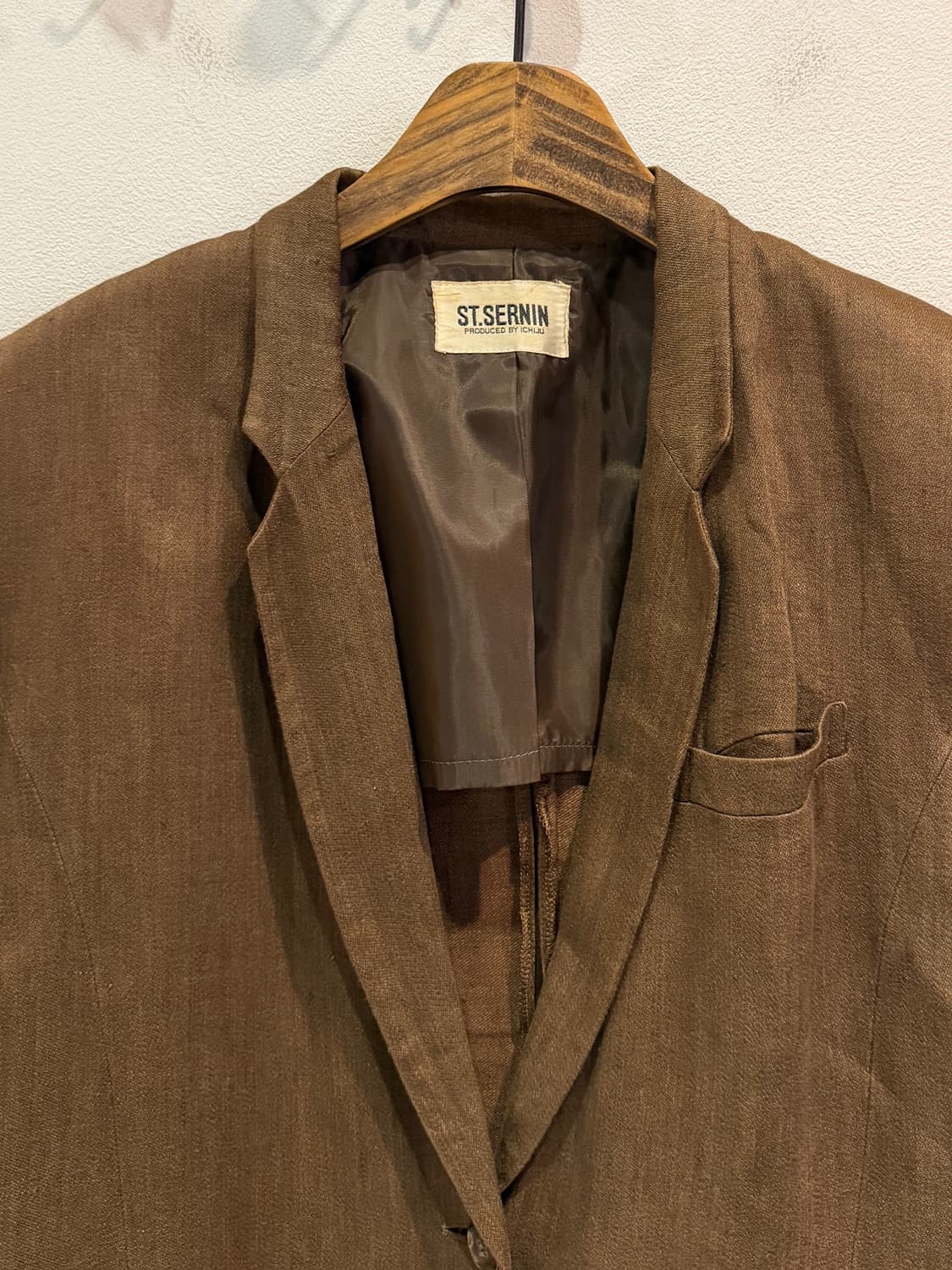 ST.SERNIN Linen Jacket(Made In Japan) 상품이미지3