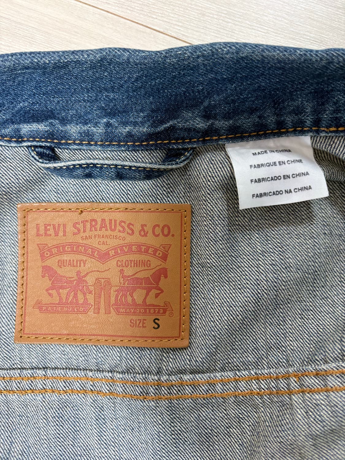 리바이스 트러거 자켓 S 상품이미지3