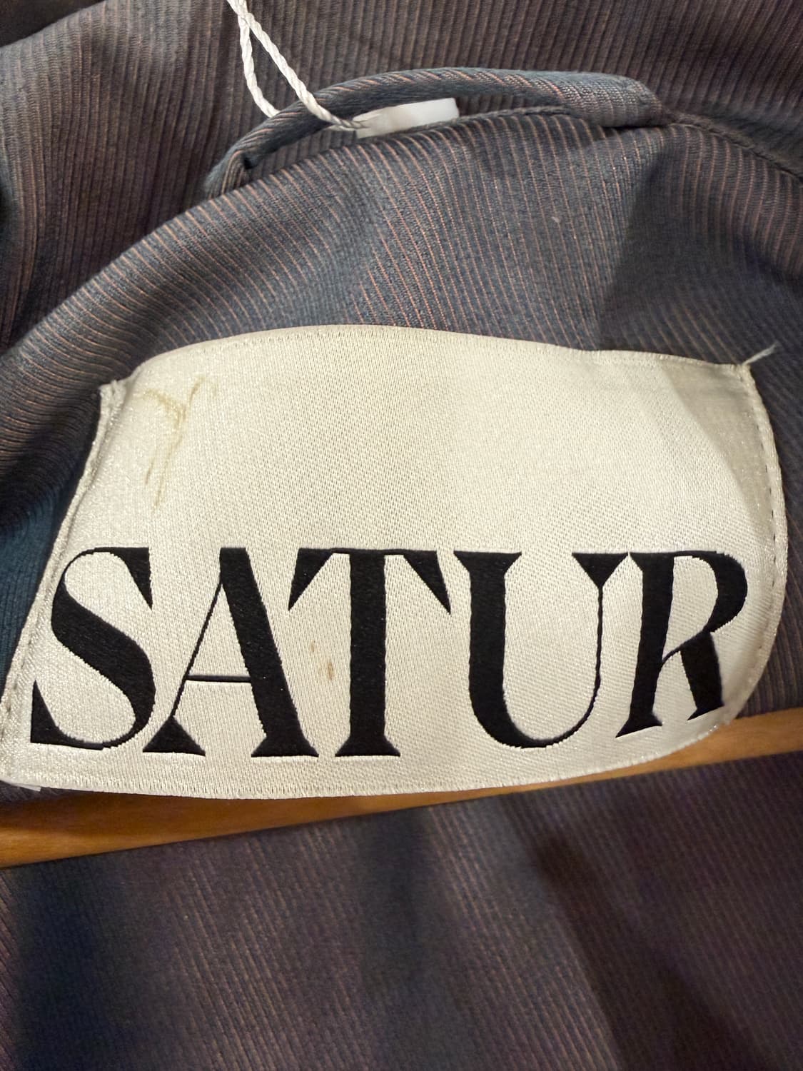 세터 레체 투톤 글리터 퍼플 오렌지 집업 자켓 상품이미지5