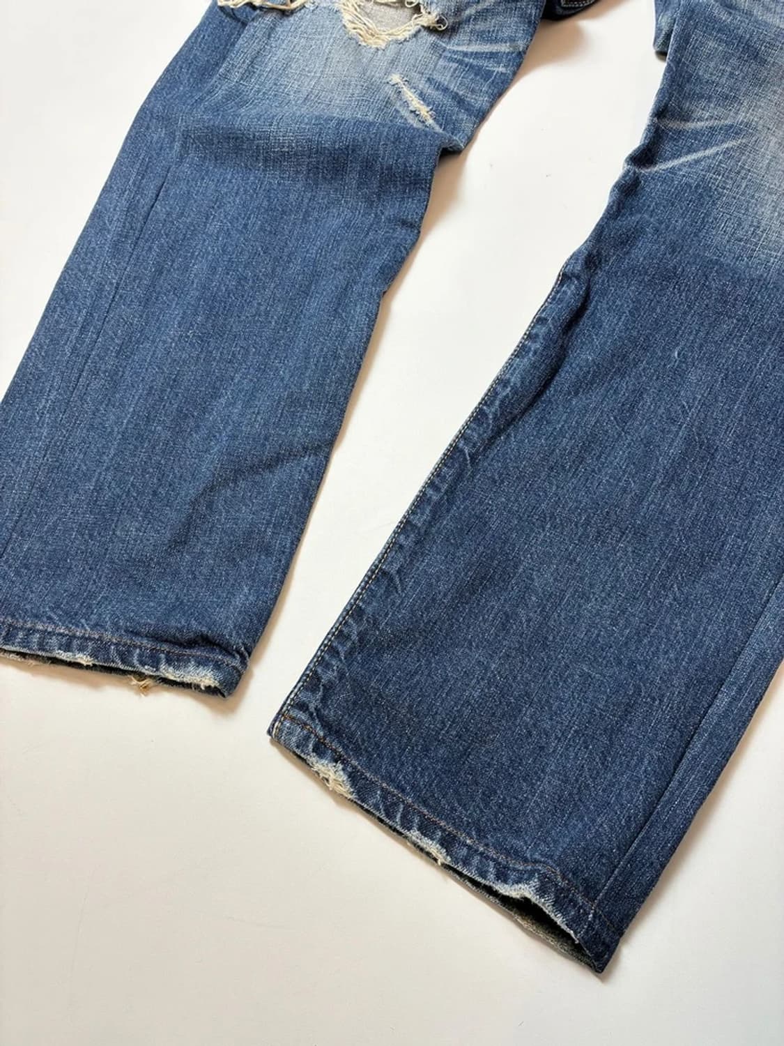 리바이스 501 에이징 스트레이트 데님 팬츠 PN8498 상품이미지4