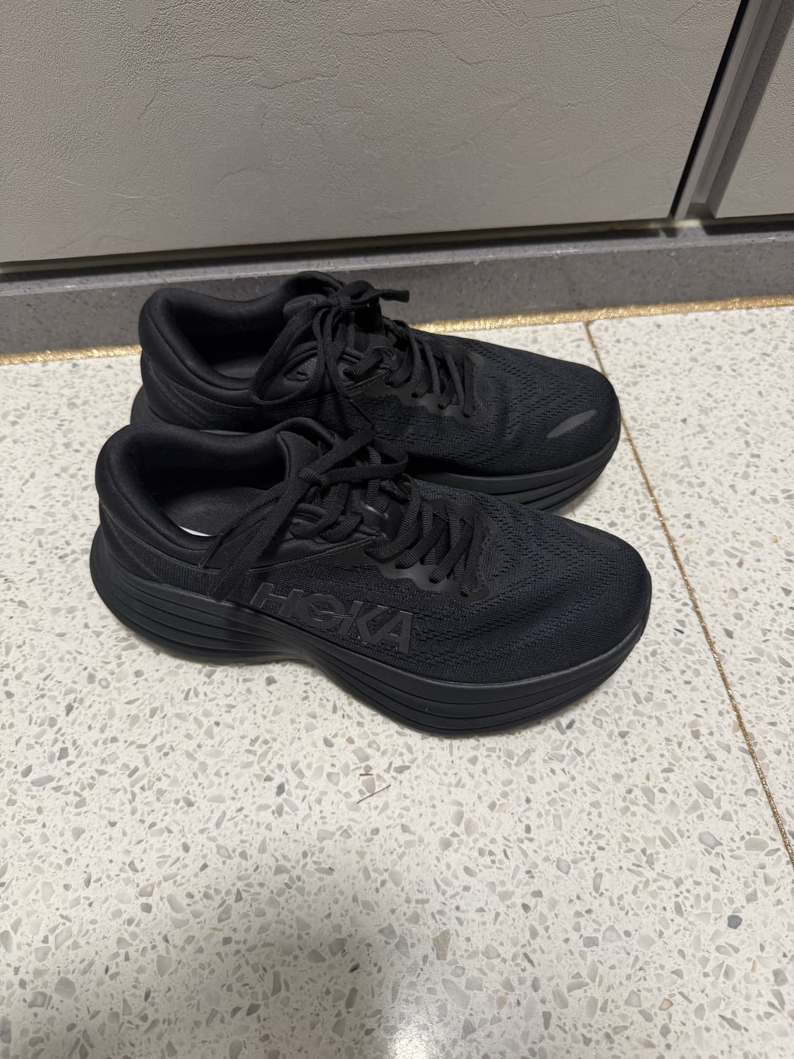 호카 본디8 블랙 와이드 260 상품이미지3