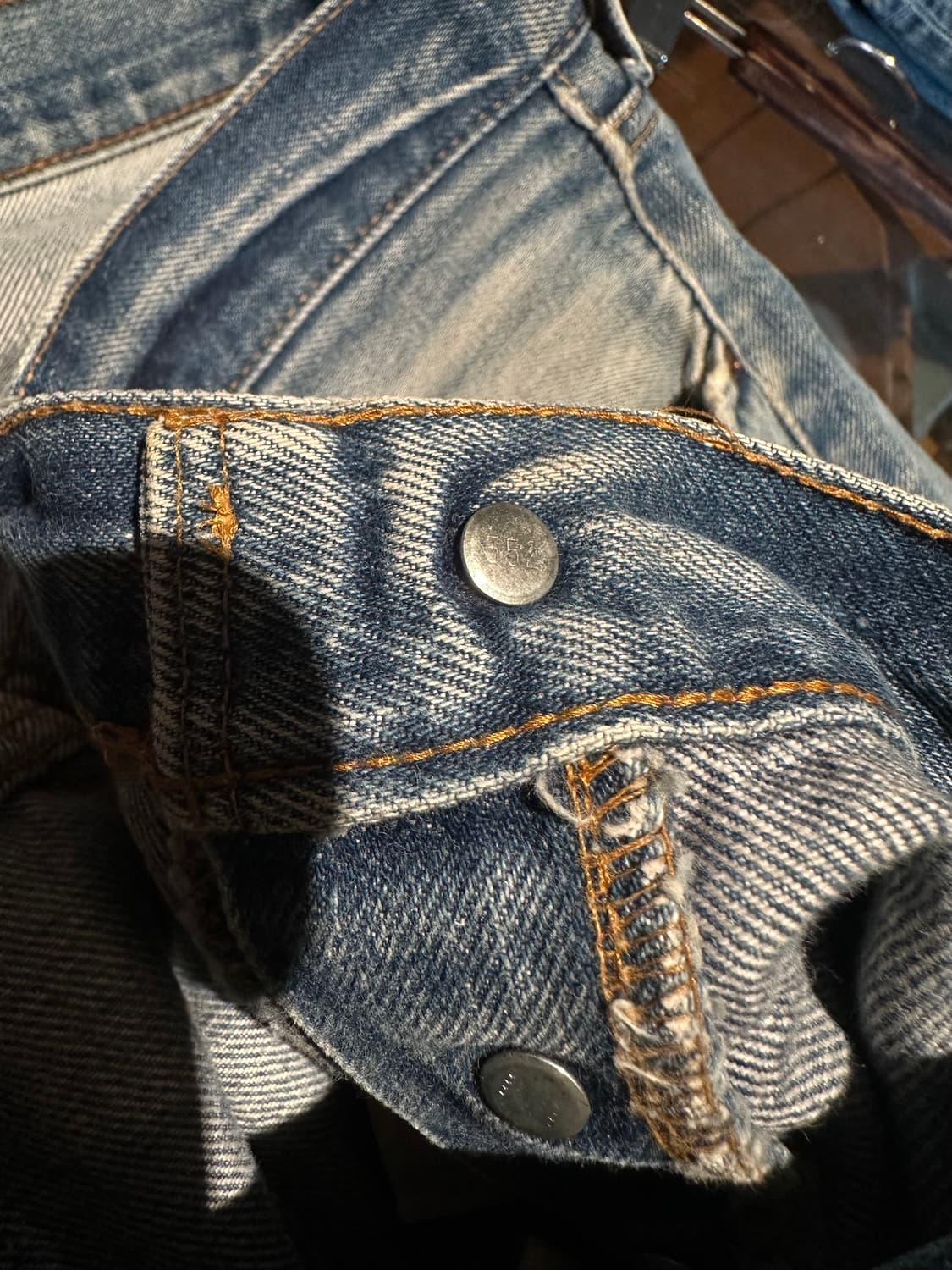 80s USA 빈티지 리바이스 501 셀비지 데님 팬츠 상품이미지9