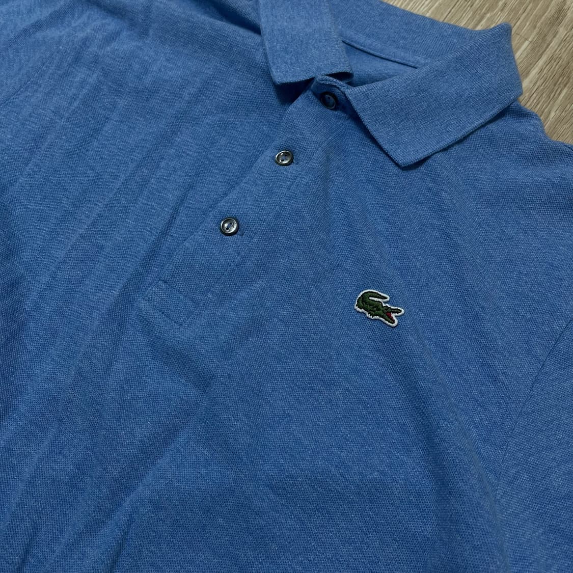 라코스테 자수 로고 반팔 PK 카라티 [스카이 블루] 4사이즈 상품이미지5