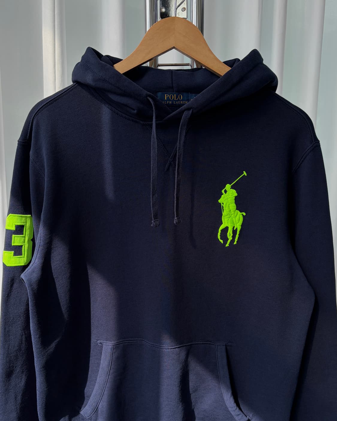 [M]폴로 랄프로렌 빅포니 치프키프 후드티 navy 상품이미지4