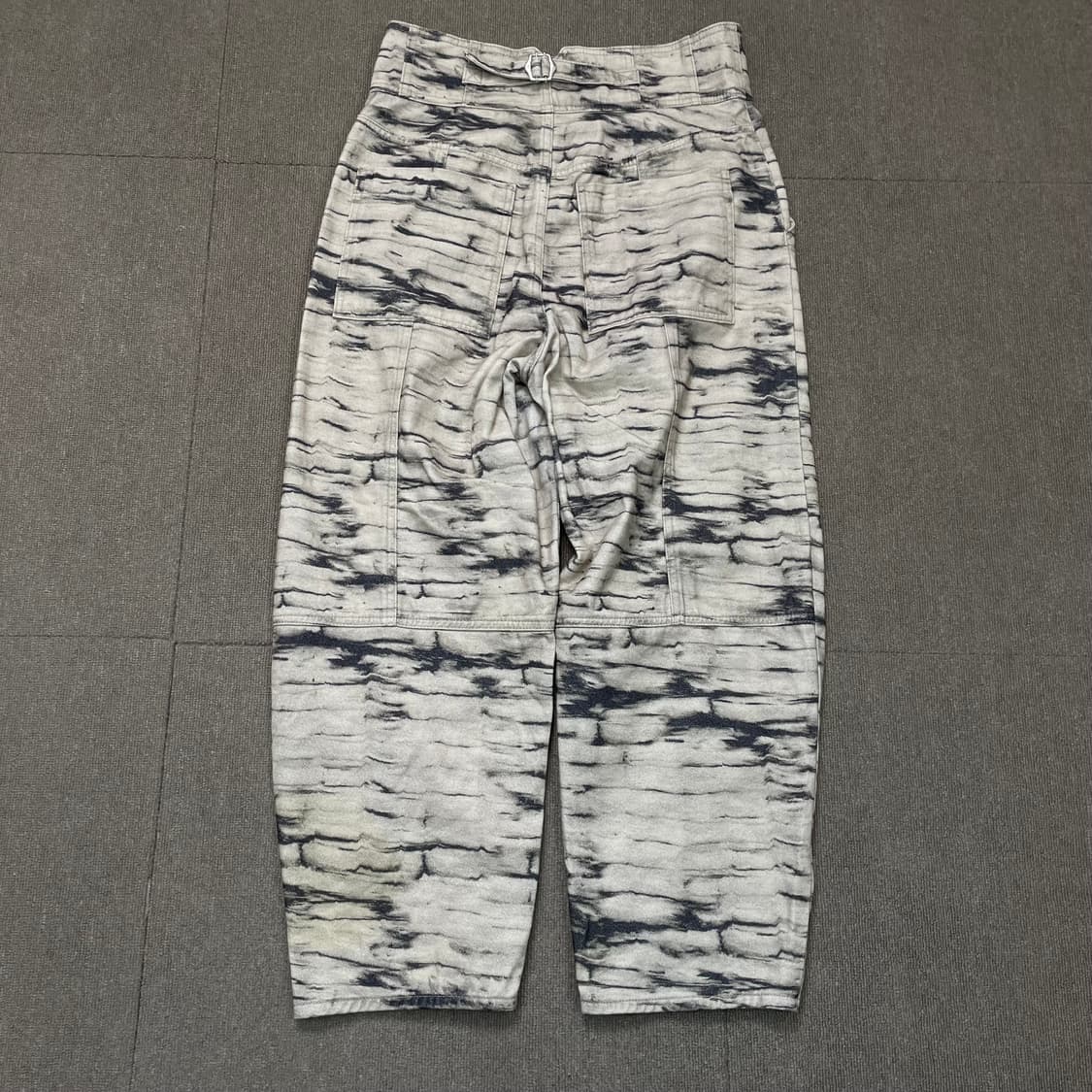 H&M 우먼스 하이라이즈 패턴 데님 40 상품이미지5