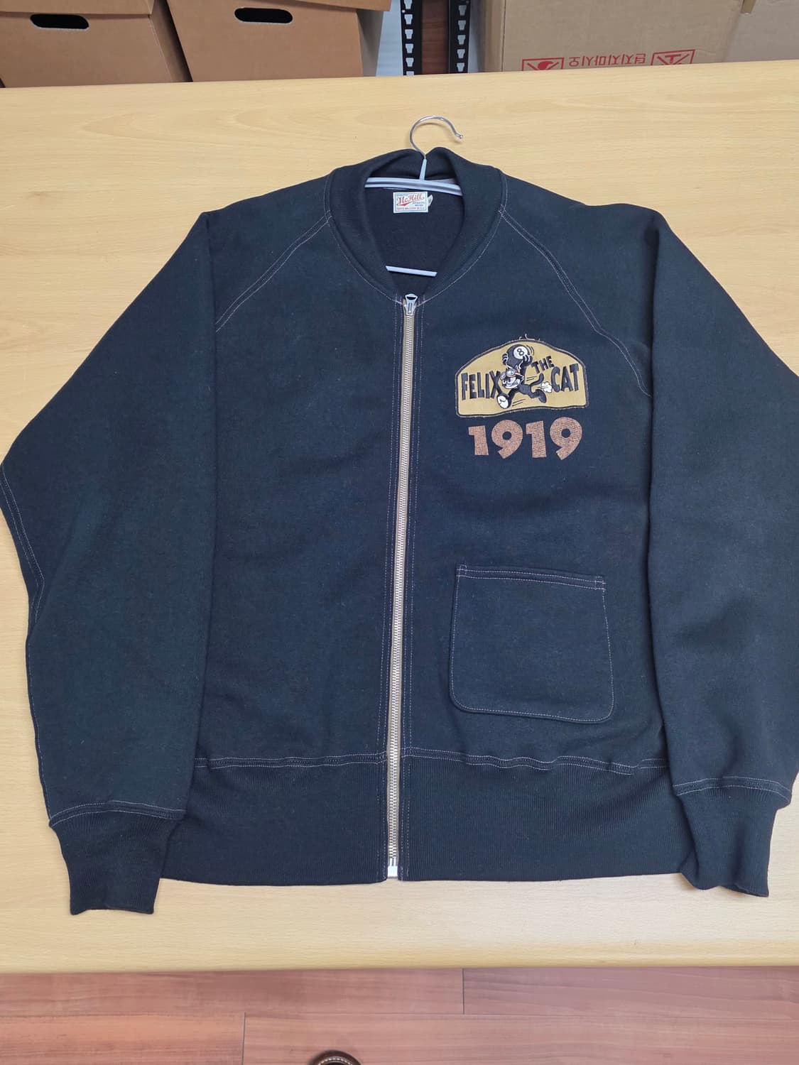 토이즈맥코이 펠릭스 C-2 스웻 집업 재킷 TMC2450 XL 상품이미지1