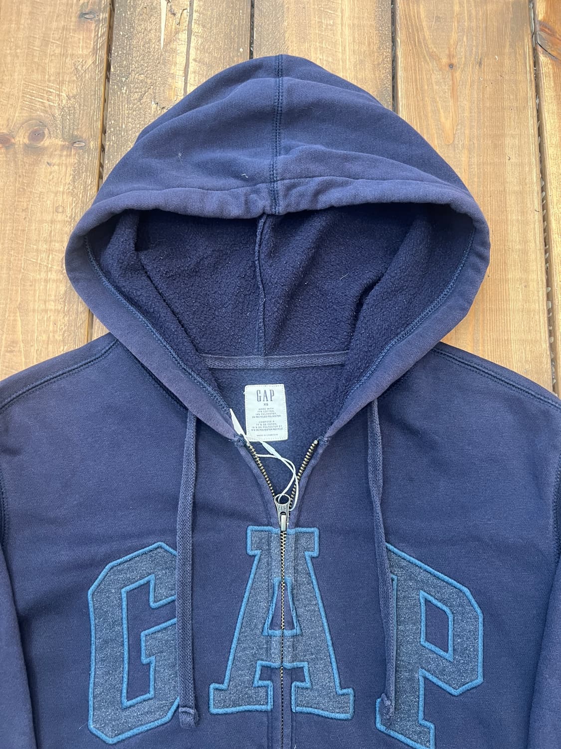갭 네이비 후드집업 상품이미지9