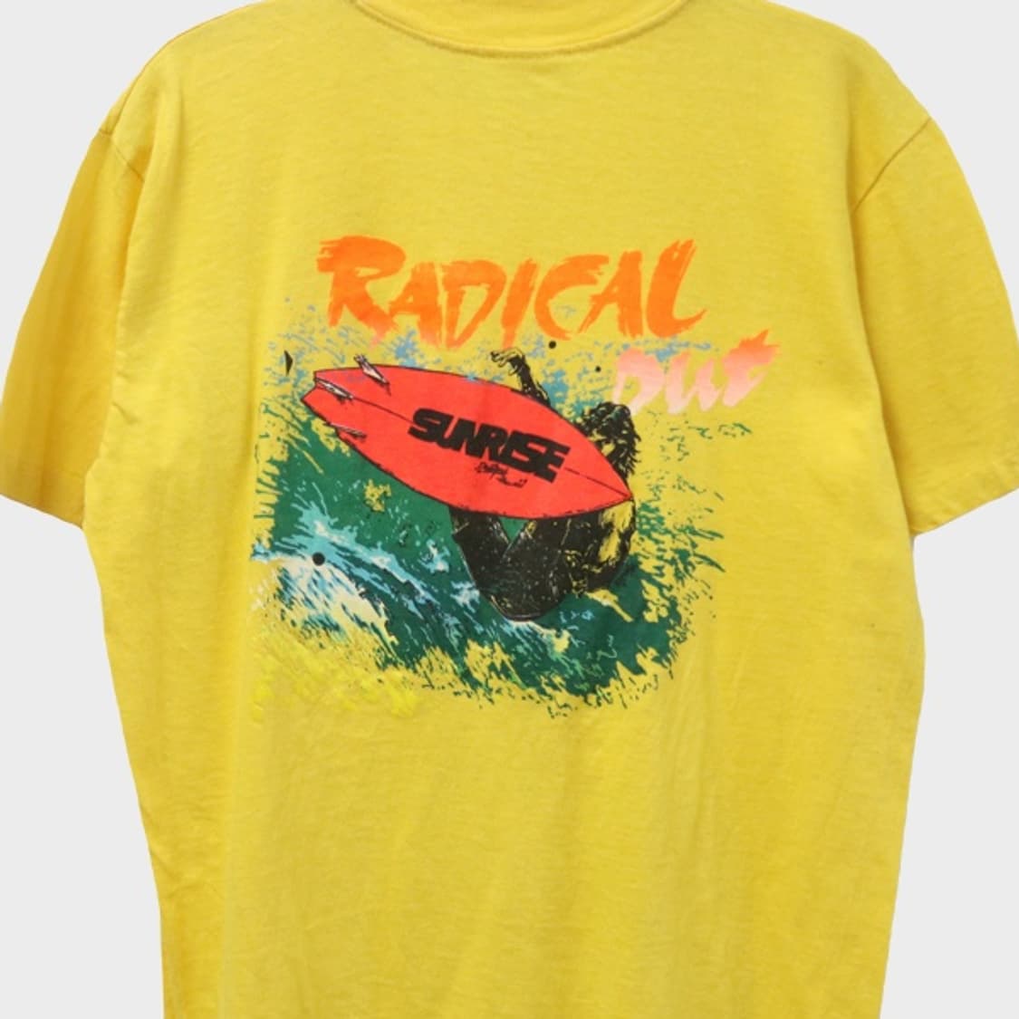 90'S STEDMAN 서핑 프린팅 티셔츠 65964 상품이미지6