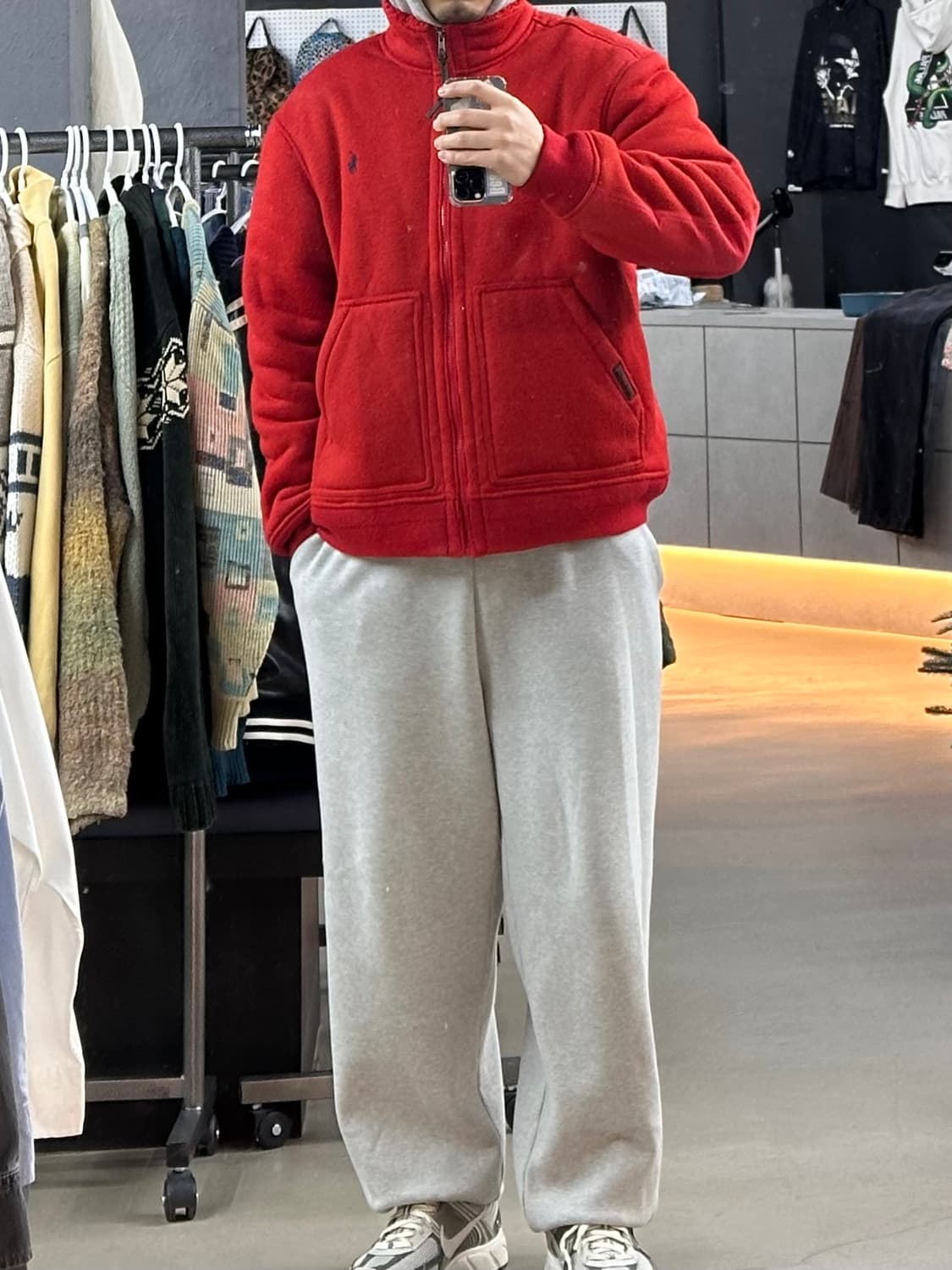 폴로 플리스 자켓 상품이미지1