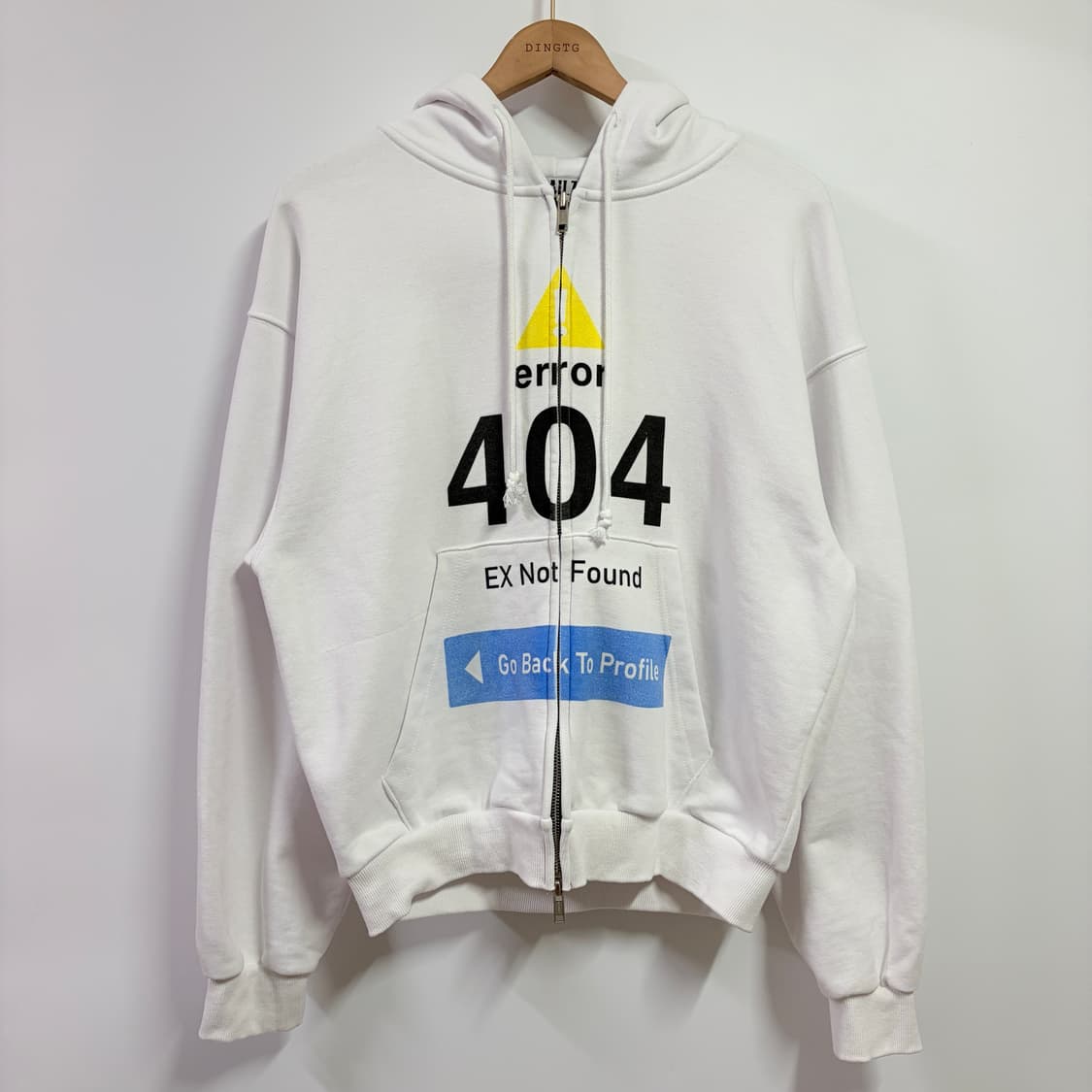 [1] 그레일즈 에러404 후드 집업 상품이미지1