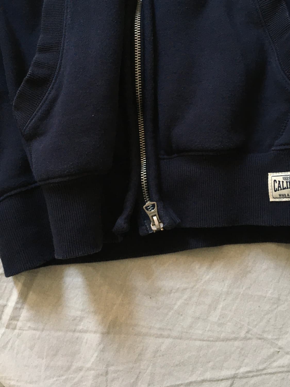 후아유  자수패치로고 후드집업 상품이미지7