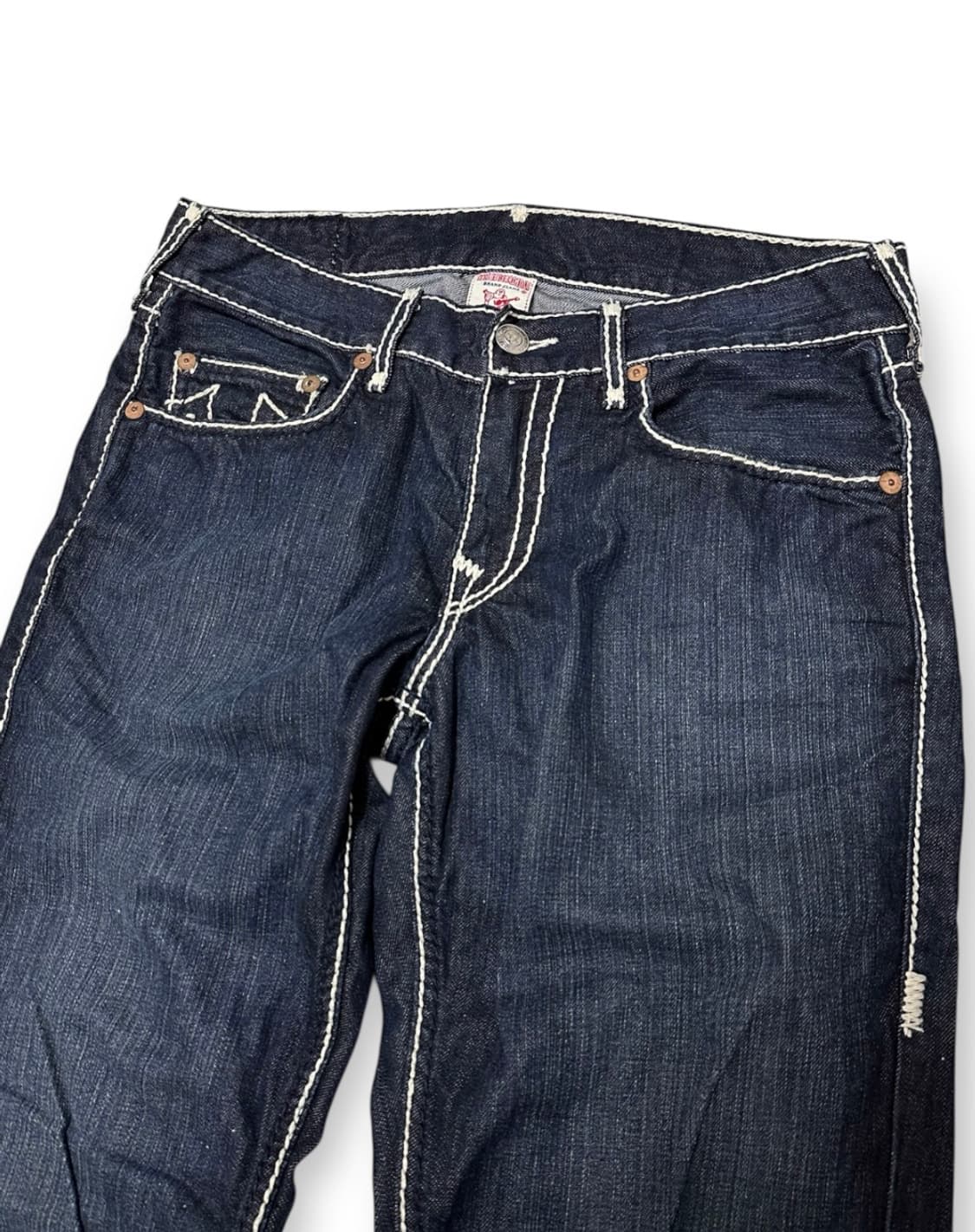 트루릴리전 스티치 스트레이트 데님 팬츠 상품이미지5