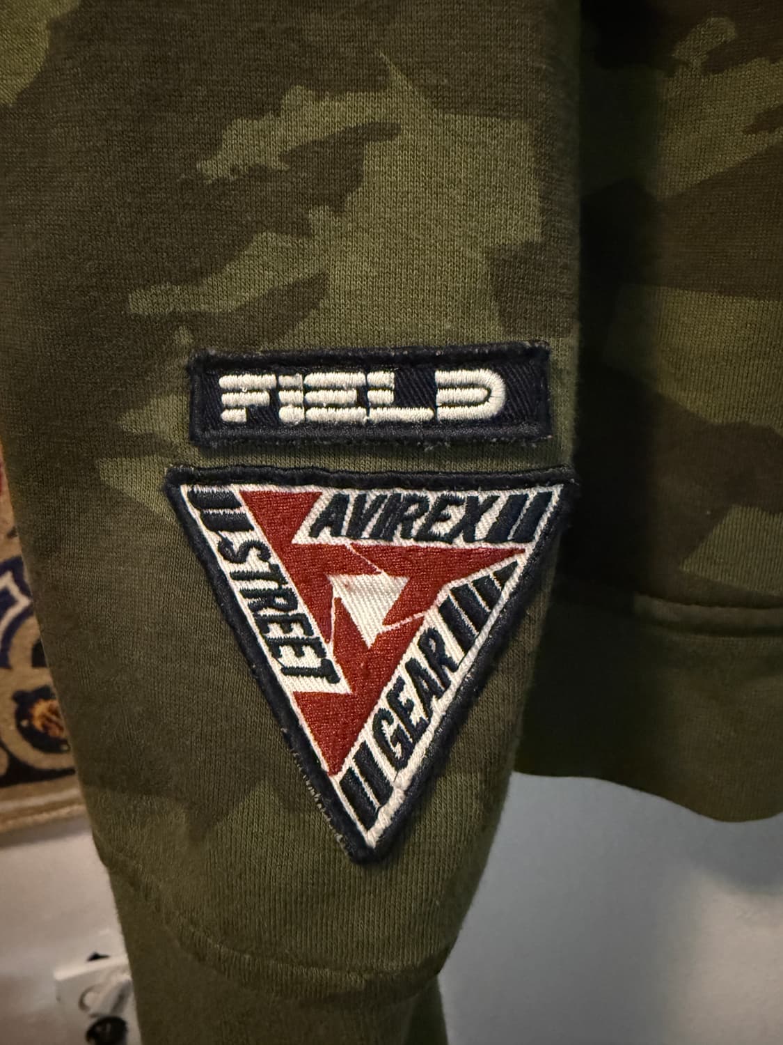 AVIREX USA carmo hood zipup (XL) 상품이미지4