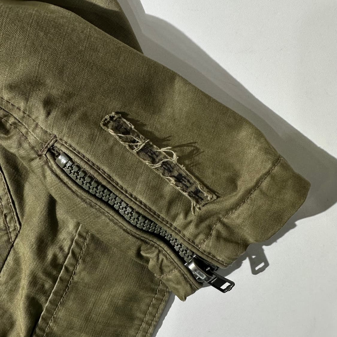 디젤 밀리터리 멀티 바이커 자켓 상품이미지5