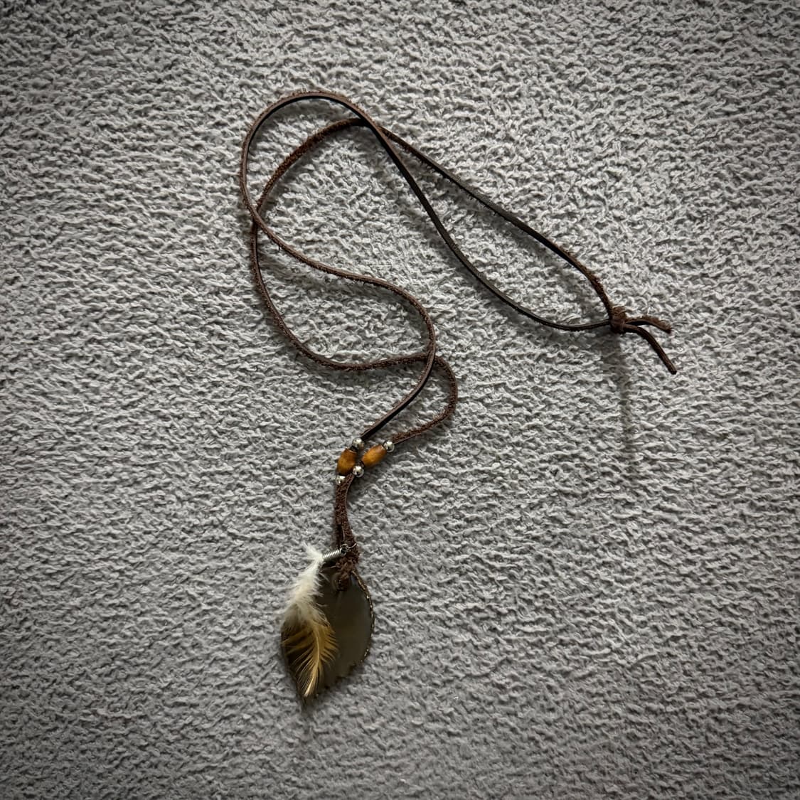 Feather necklace 상품이미지1