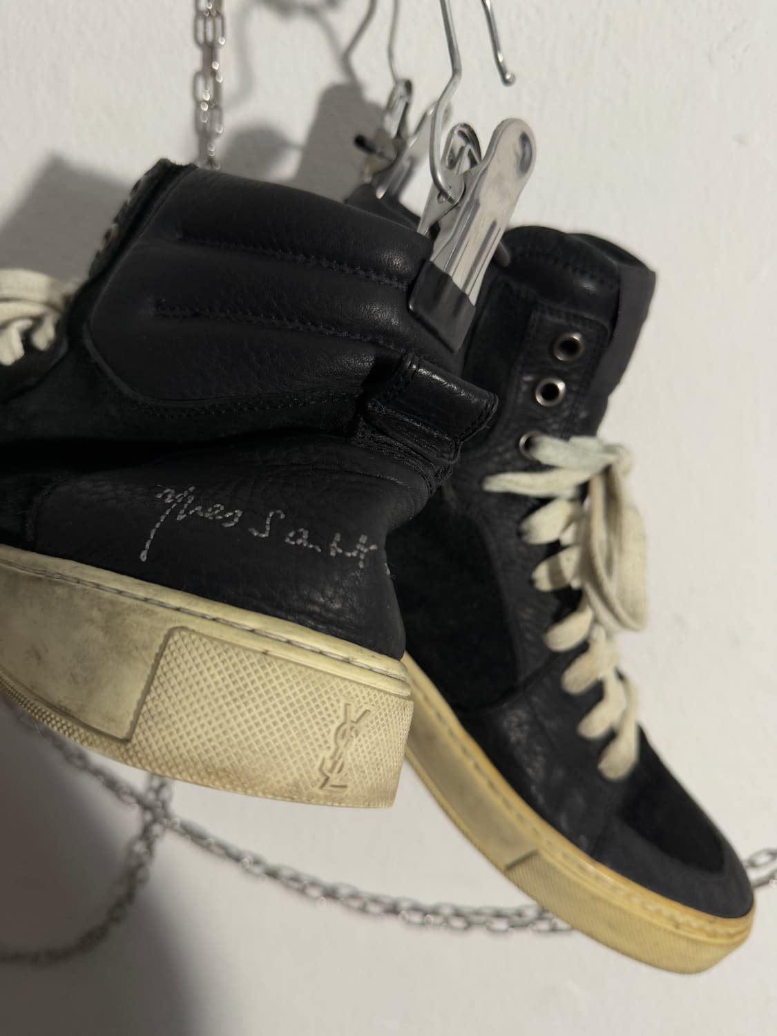 입생로랑 리브고슈 램스킨 하이탑 스니커즈 상품이미지5