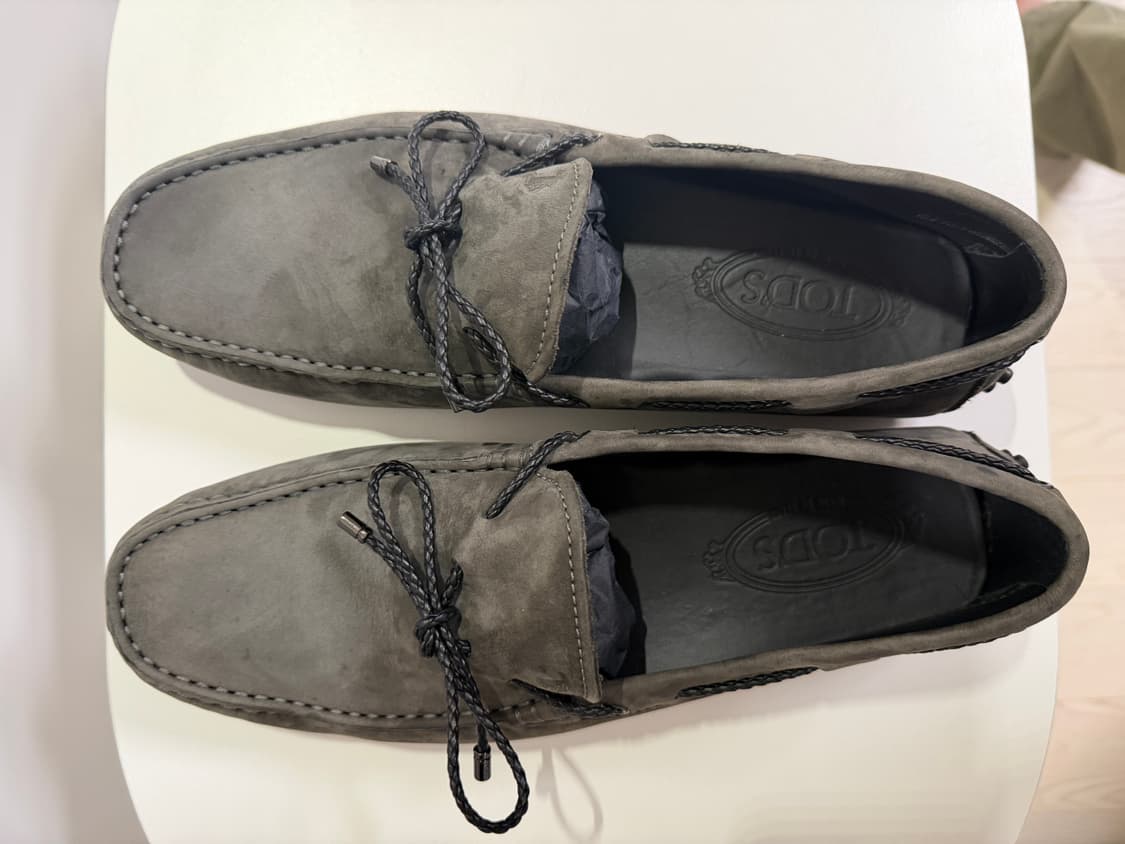 토즈 남성 스웨이드 드라이빙 슈즈 8.5 상품이미지1