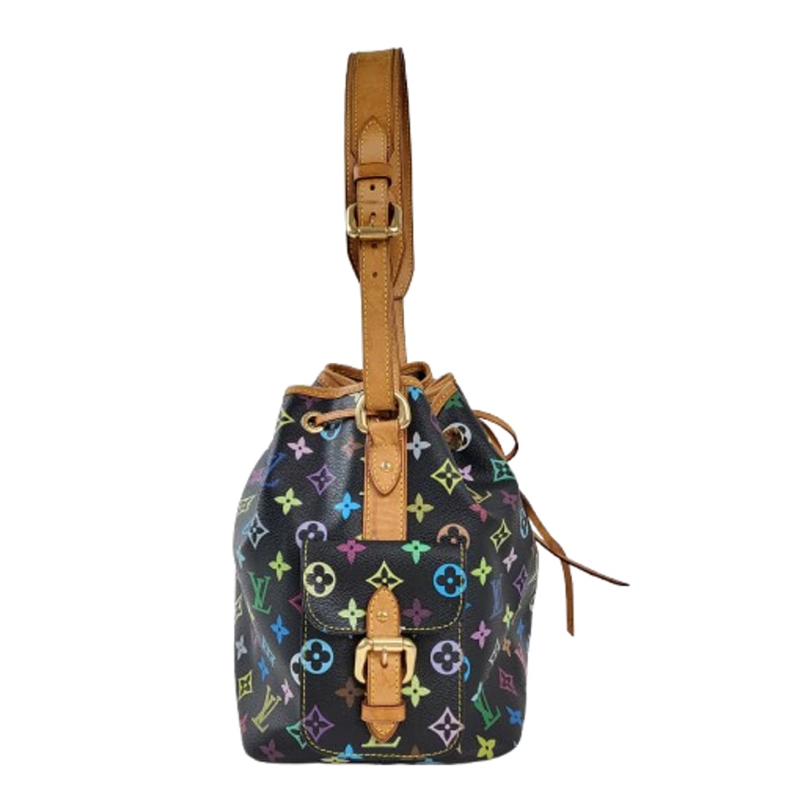 정품 루이비통 M42230 멀티 블랙 쁘띠노에 숄더백 상품이미지4