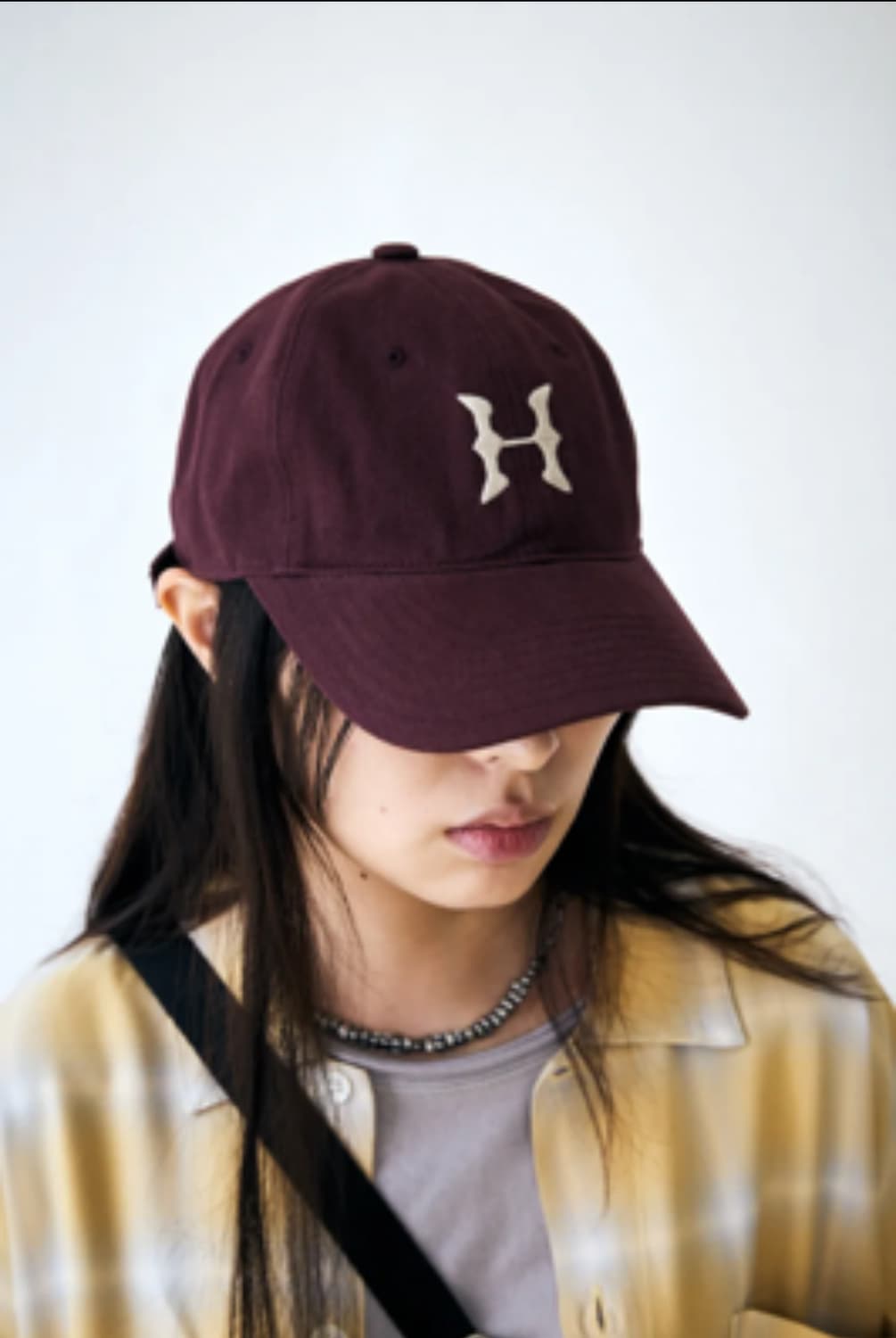 해칭룸 Bone H 캡 버건디 상품이미지1