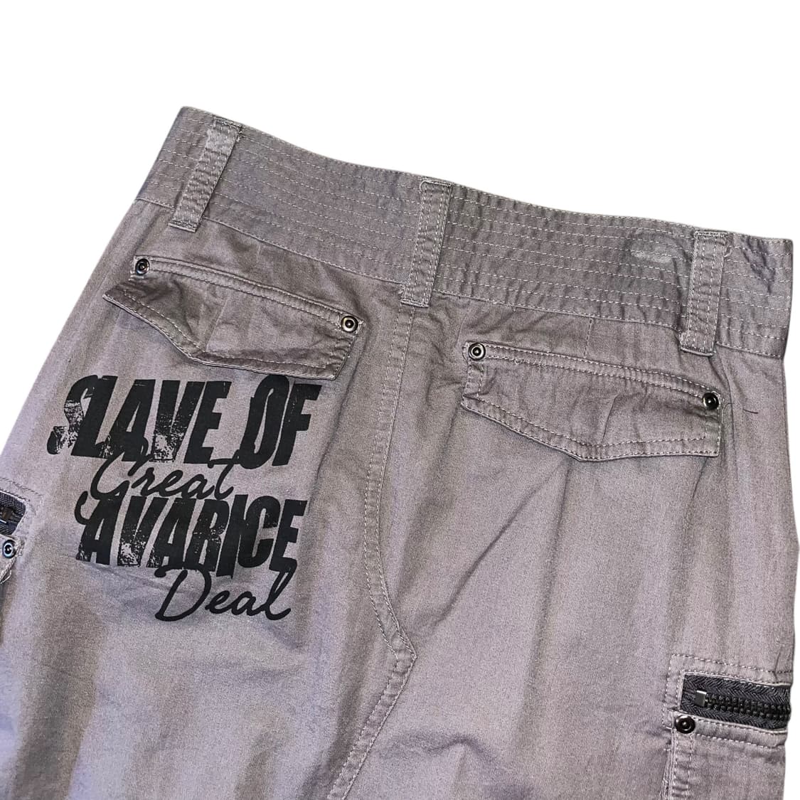 GHOST of HARLEM 고스트오브할렘 카고 스트링 롱치마 펑크y2k 상품이미지5