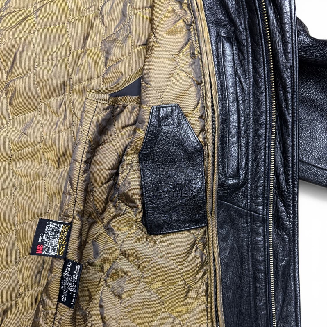 00's 윌슨 레더 카코트 상품이미지4