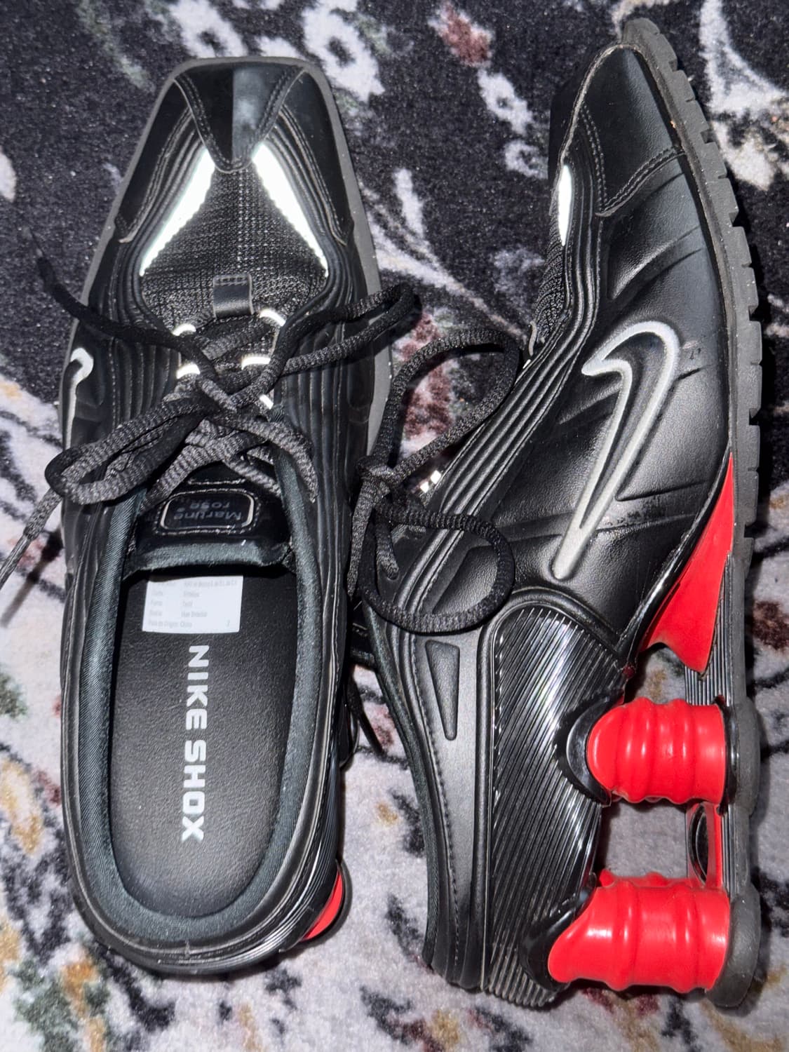 Nike x Martine Rose Shox MR4 Black 265 상품이미지2