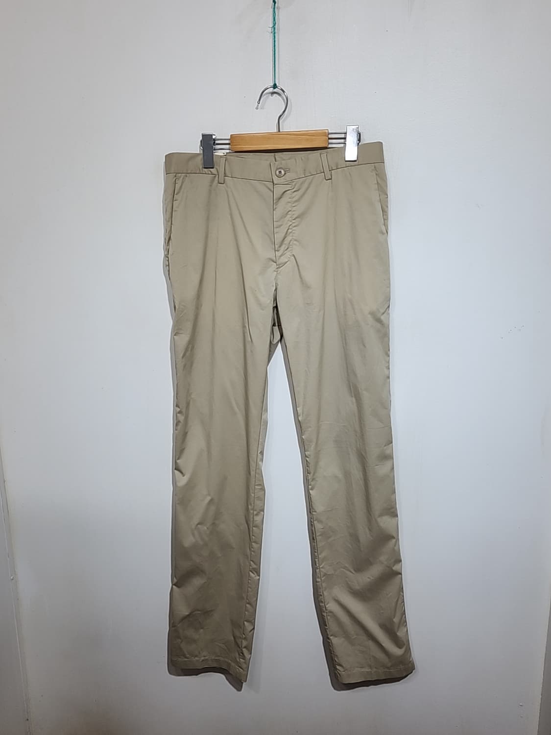 (34) 헤지스 면바지 베이지 스판 치노팬츠 캐주얼  상품이미지1