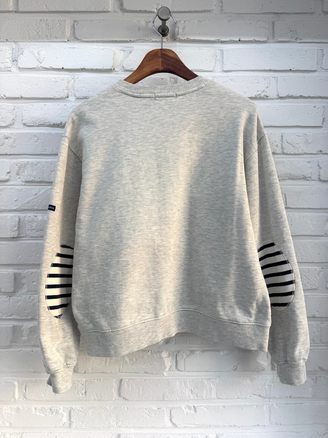 세인트제임스 그레이 암패치 스웻셔츠 상품이미지5