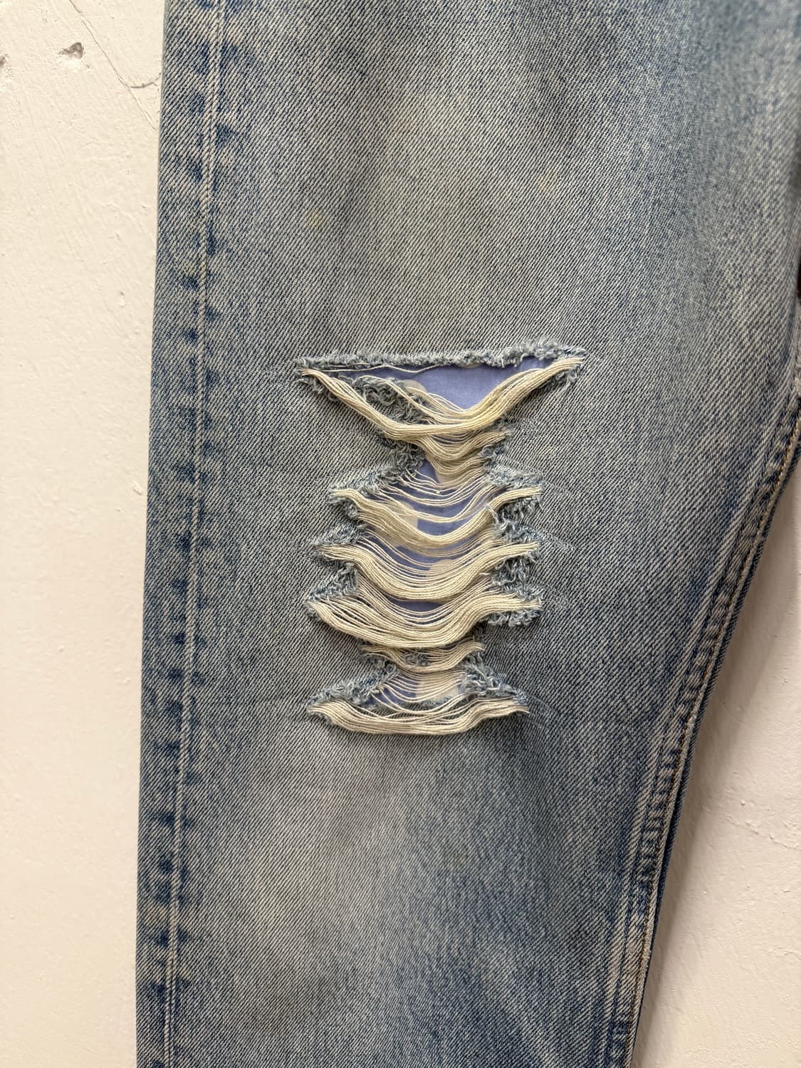 (32inch) Levis 리바이스 501 Light Blue Jeans 상품이미지6