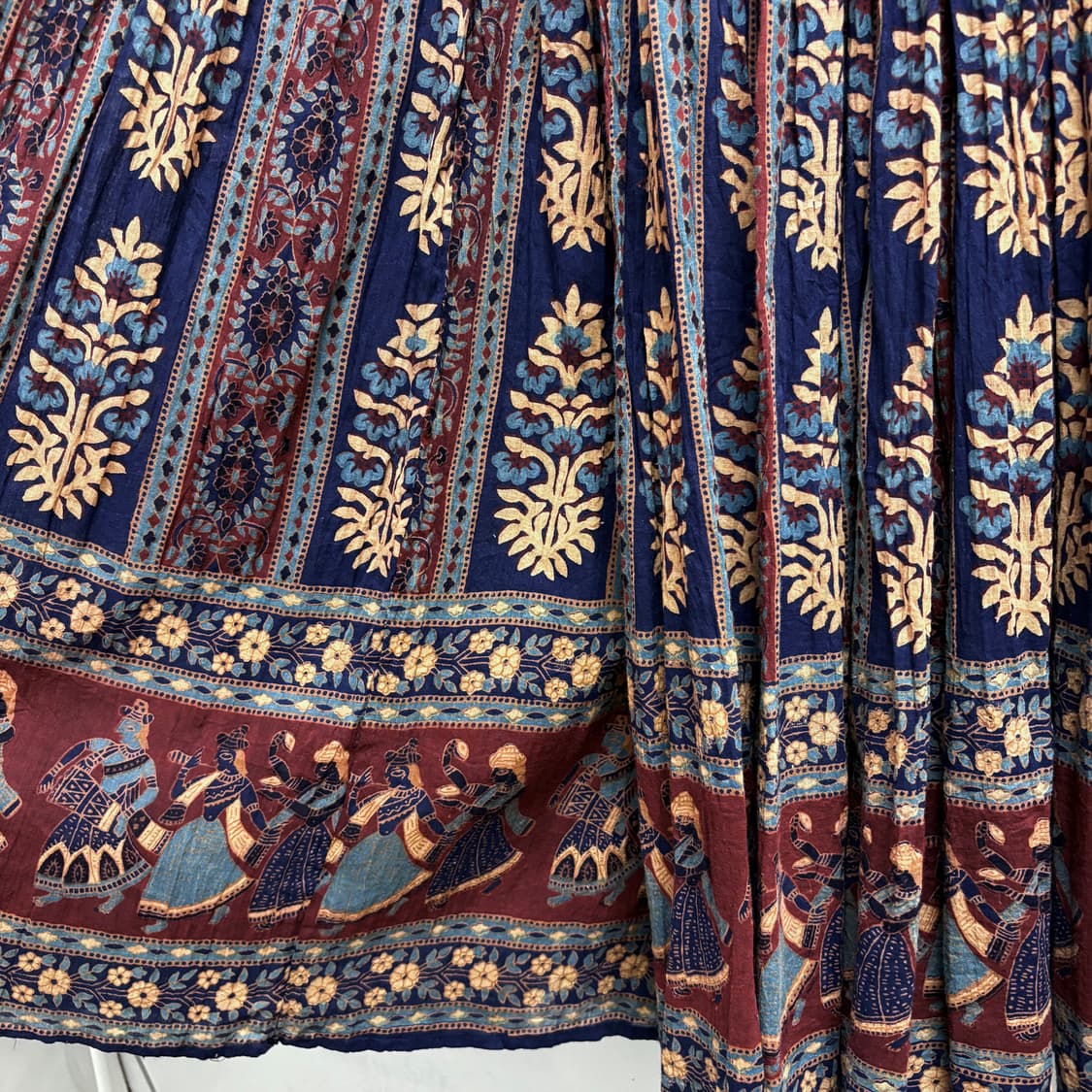 히피 에스닉 패턴 롱 스커트 JPN 상품이미지3