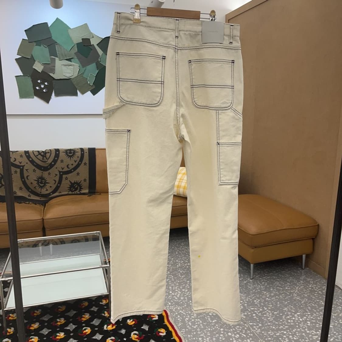 비바스튜디오 빈티지 카펜터 스케치라인 코튼팬츠 M C07631 상품이미지4