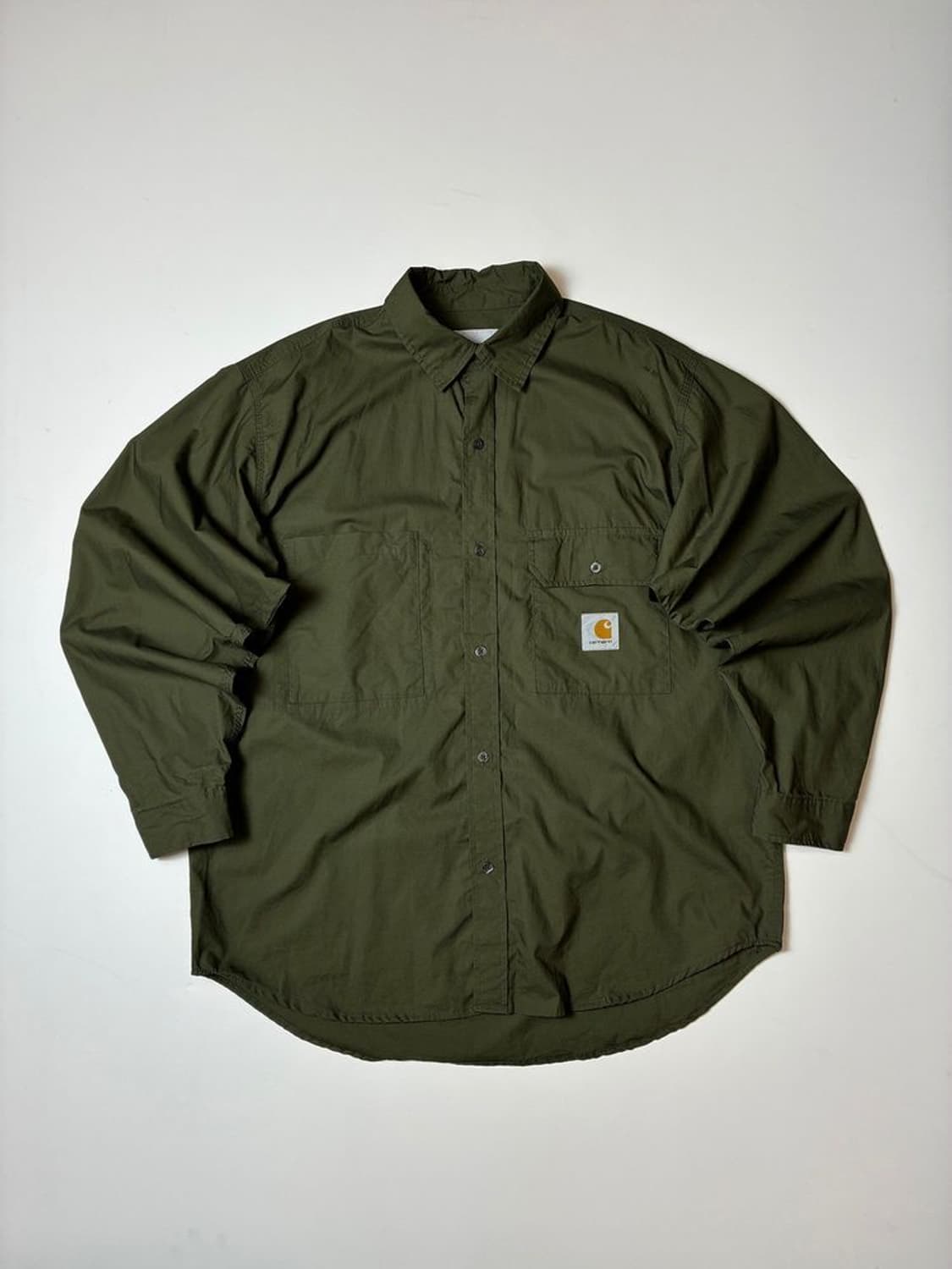 칼하트 25SS 가먼트 워시드 히든 투포켓 셔츠 PN8262 상품이미지1